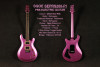 SQOE SE200 Glitter Rose Pink Electric Guitar - Wilkinson Tremolo, HH Coil-Split