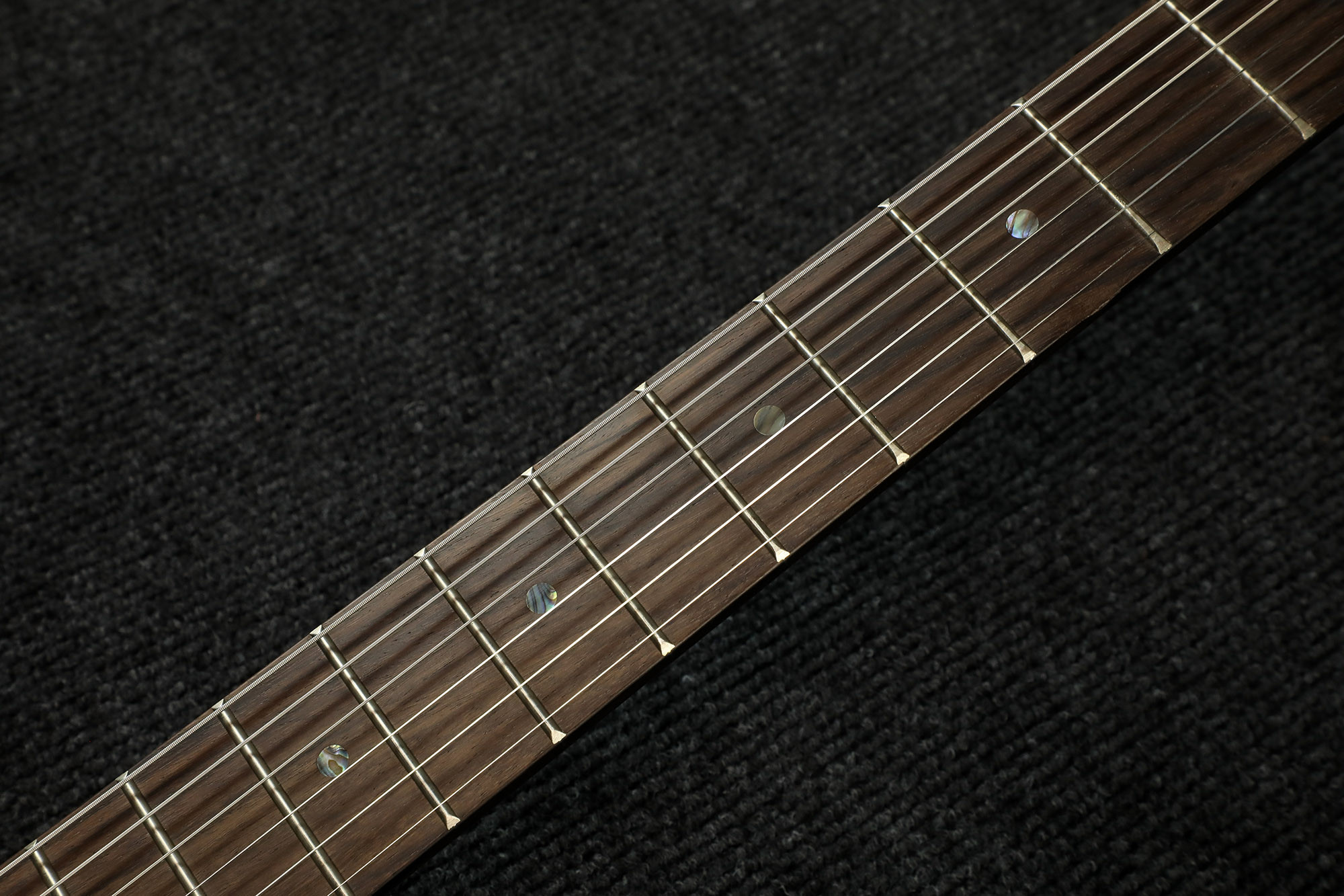 SQOE SEIB500 Chameleon rosewood fretboard with abalone dot inlays