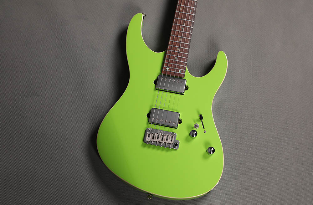 SQOE SEIB500 HH Super Strat Electric Guitar - Melbourne Green