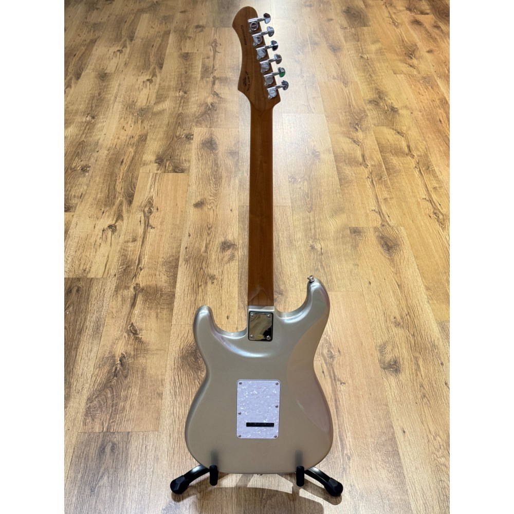 SQOE SEST610 Ice Flower Purple Ice Flower Purple silver back and roasted maple neck