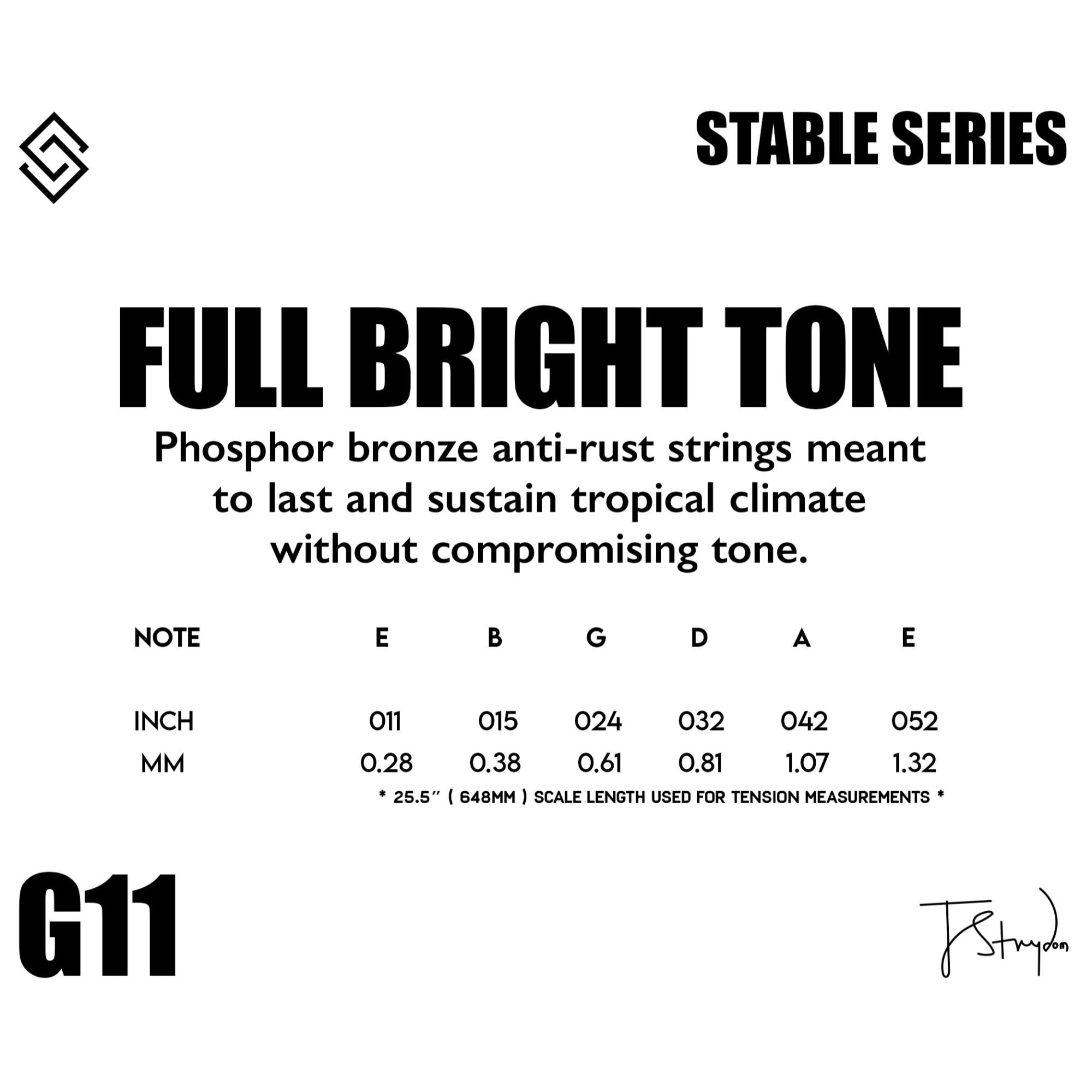 Strydom Strings STABLE series G11