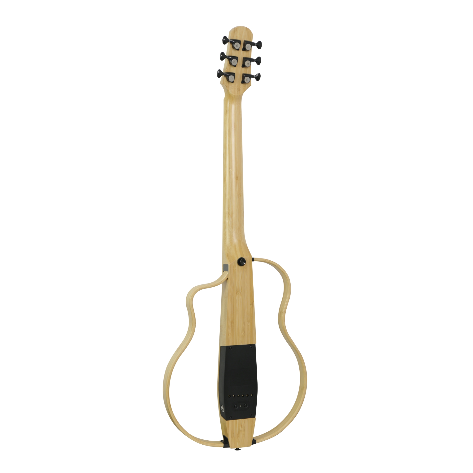 Natasha NBSG Steel String Silent Smart Guitar Bamboo