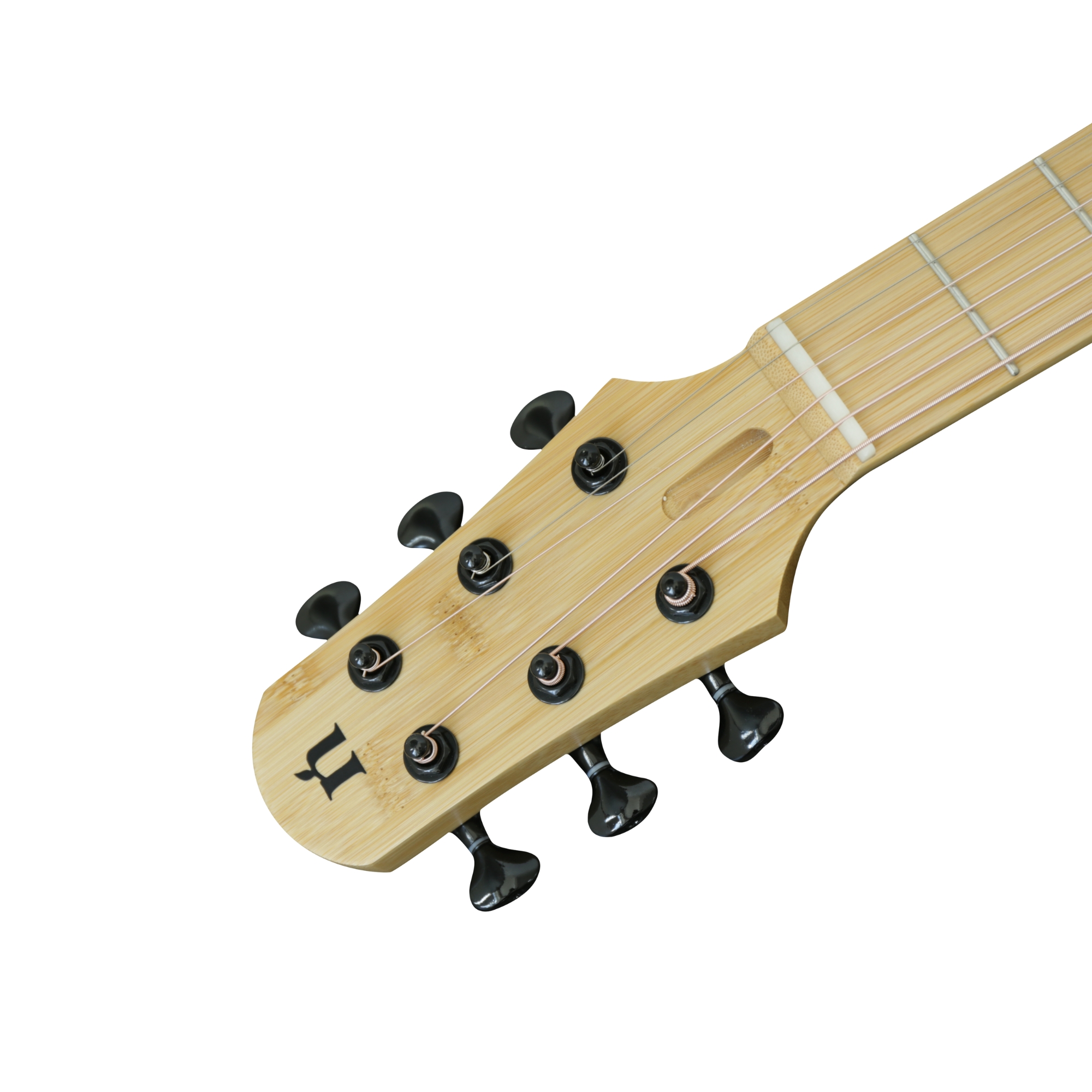 Natasha NBSG Steel String Silent Smart Guitar Bamboo