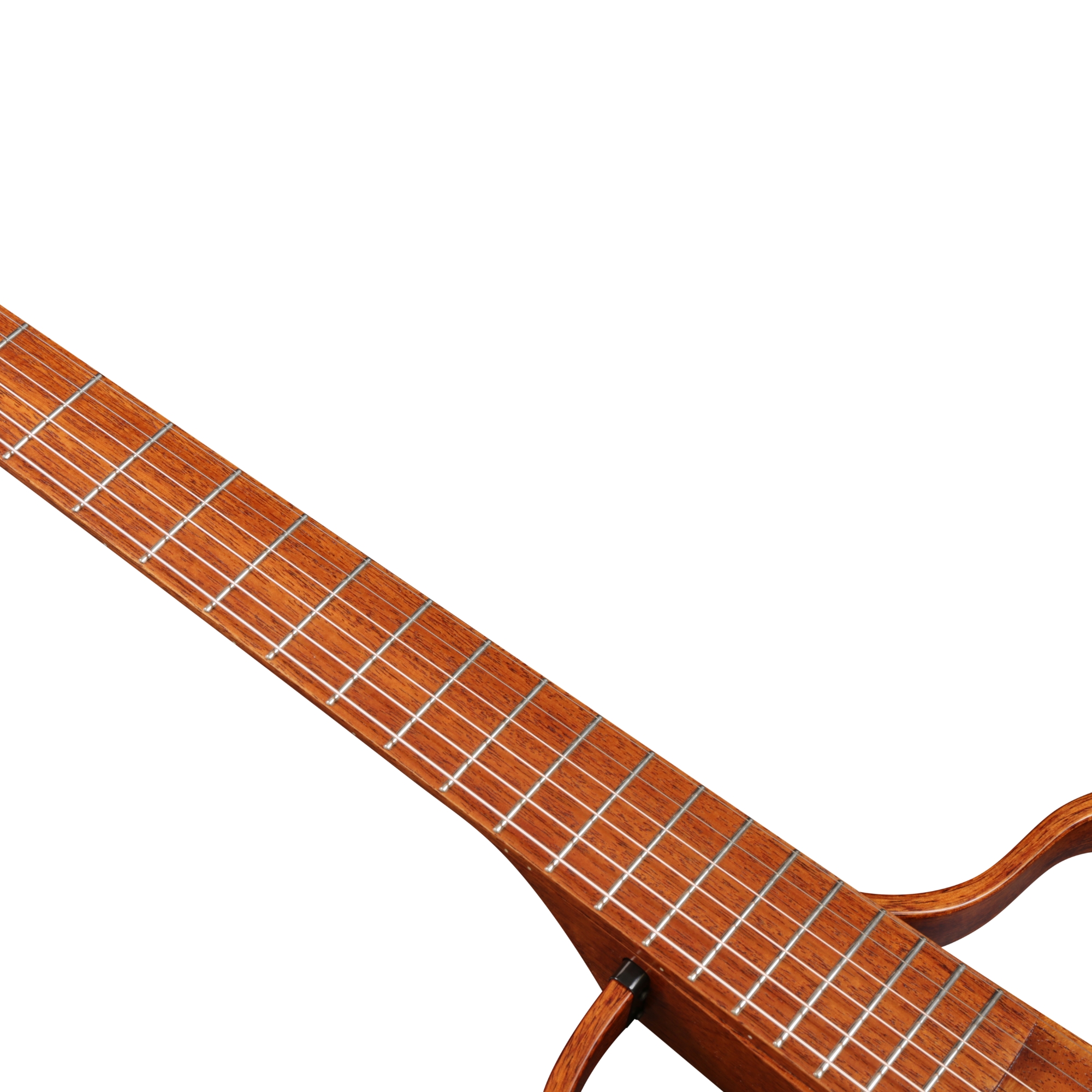 Natasha NBSG Steel String Silent Smart Guitar Mahogany