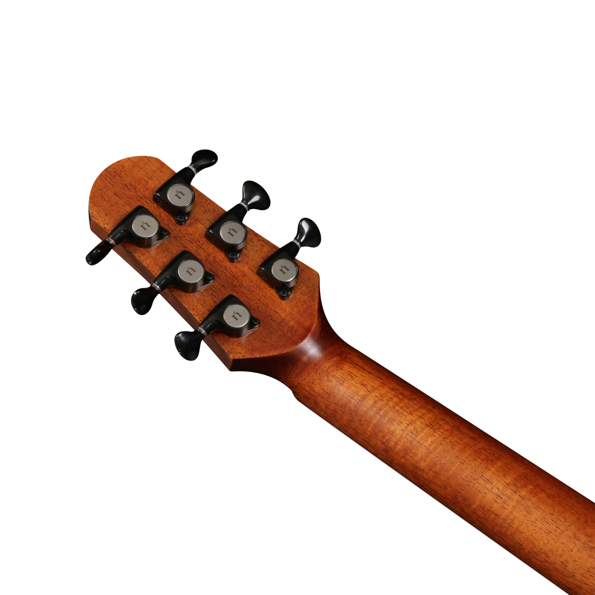 Natasha NBSG Steel String Silent Smart Guitar Mahogany