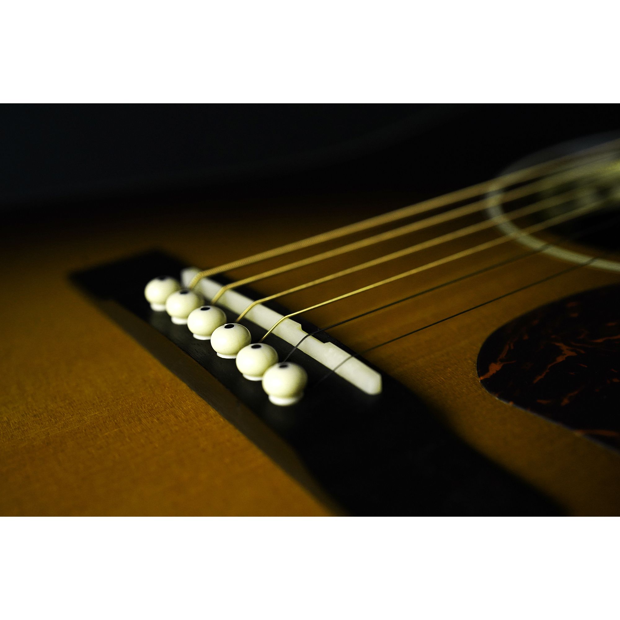 Enya T05B Semi- Acoustic Guitar- Sunburst with Hardcase vintage series