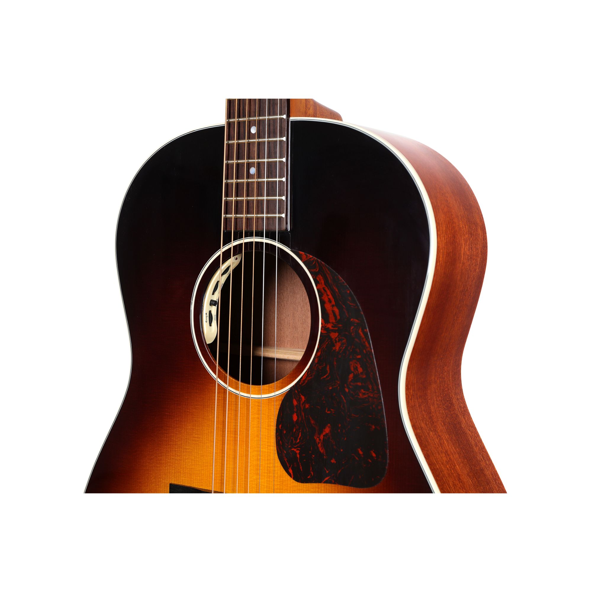 Enya T05B Semi- Acoustic Guitar- Sunburst with Hardcase vintage series