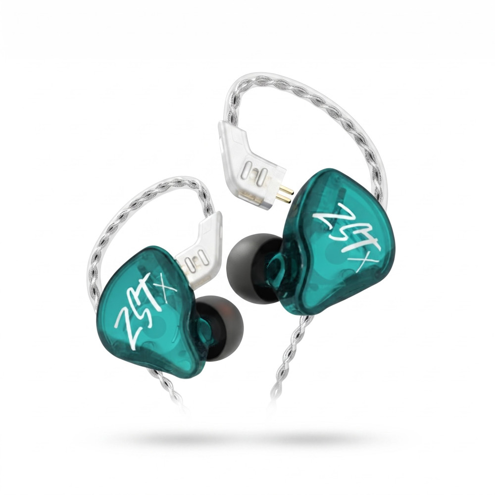 Image of KZ ZST X CYAN Hybrid In-Ear Monitor