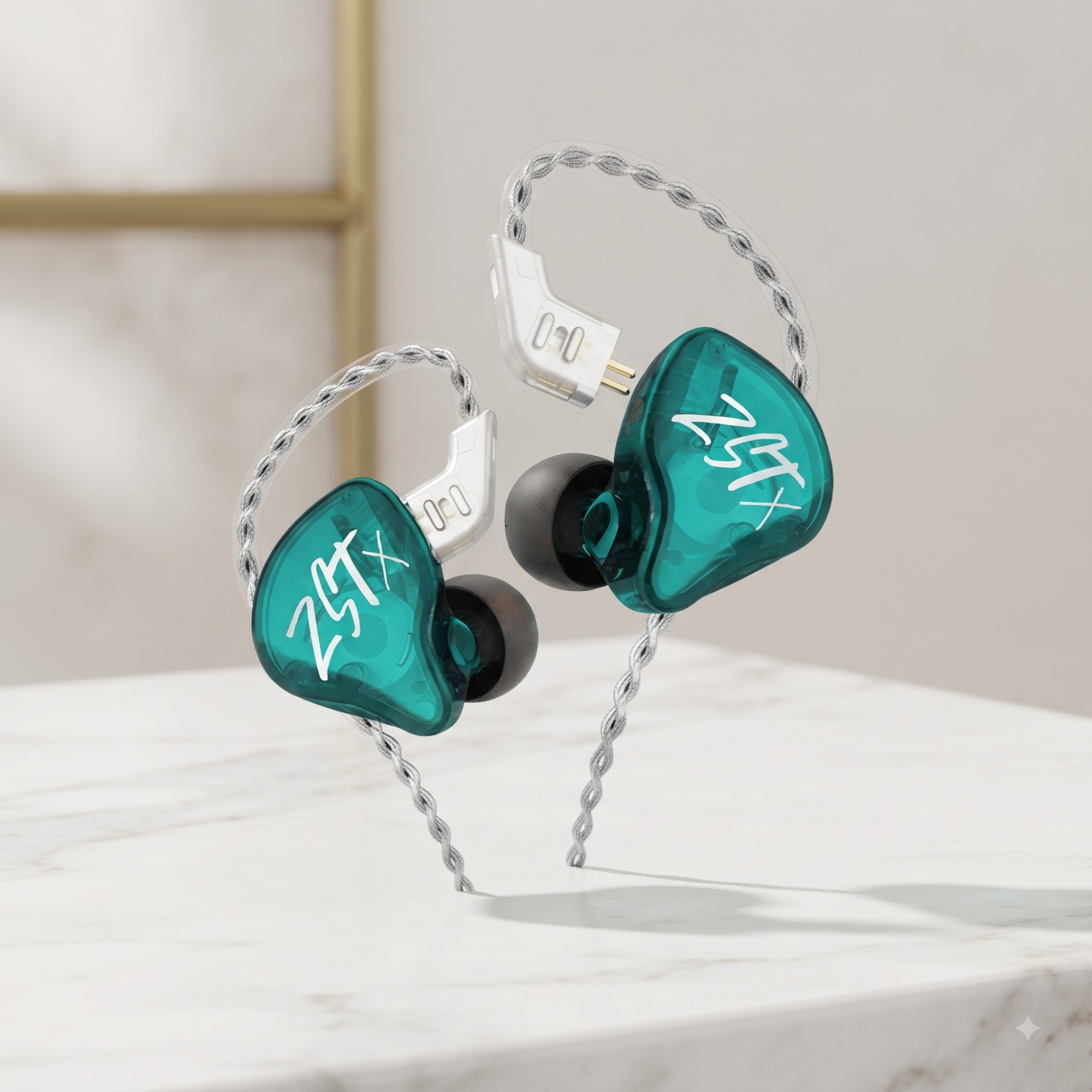 KZ ZST X CYAN Hybrid In-Ear Monitor