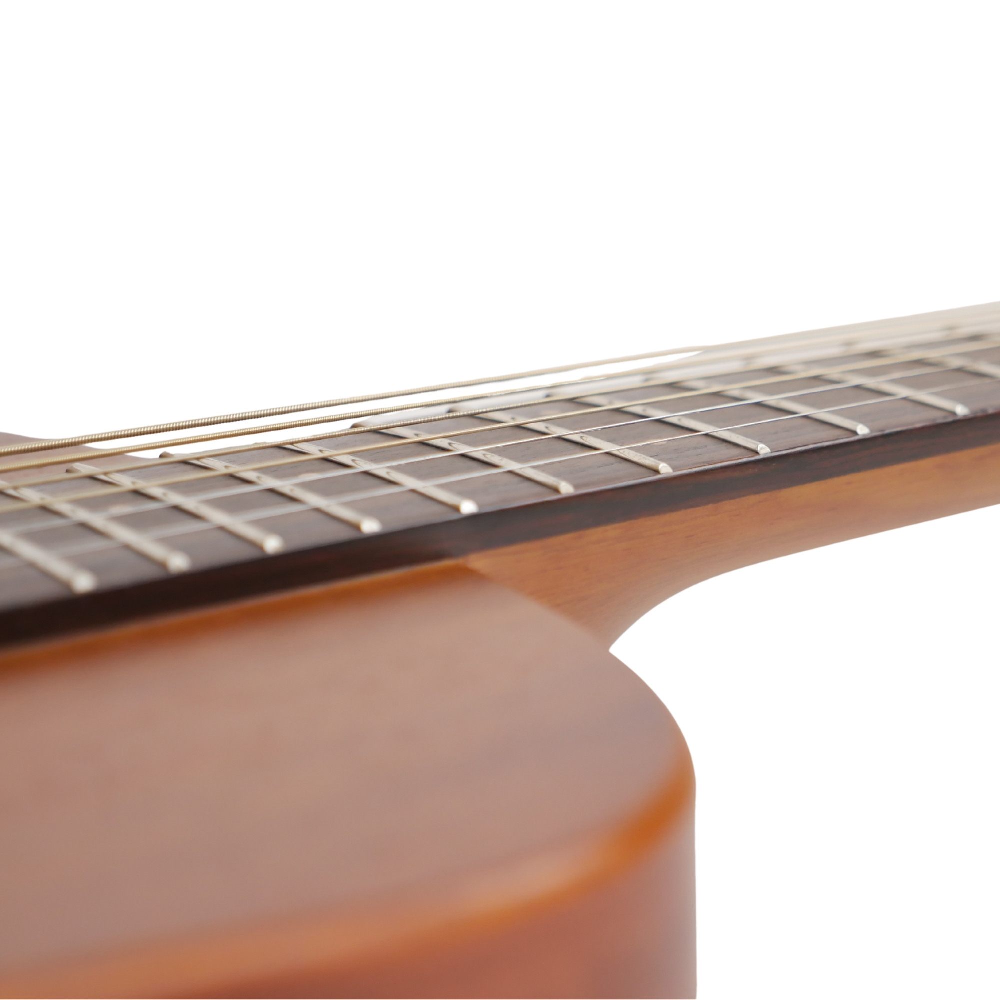 Veelah TOGO-M solid mahogany acoustic travel guitar