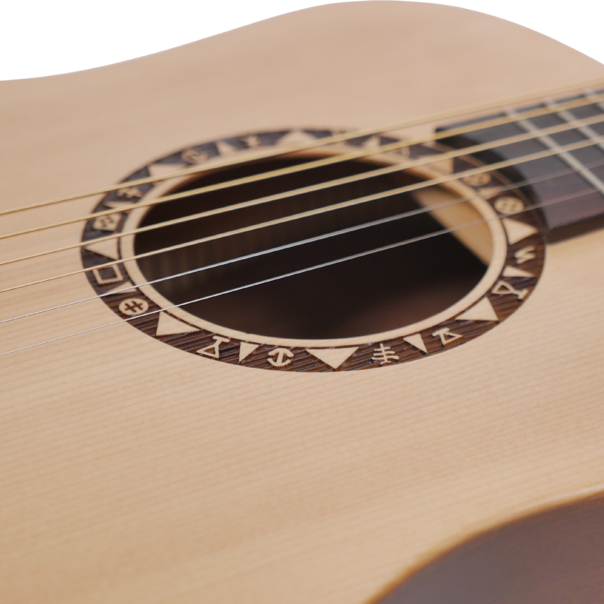 Veelah TOGO-S solid spruce acoustic travel guitar
