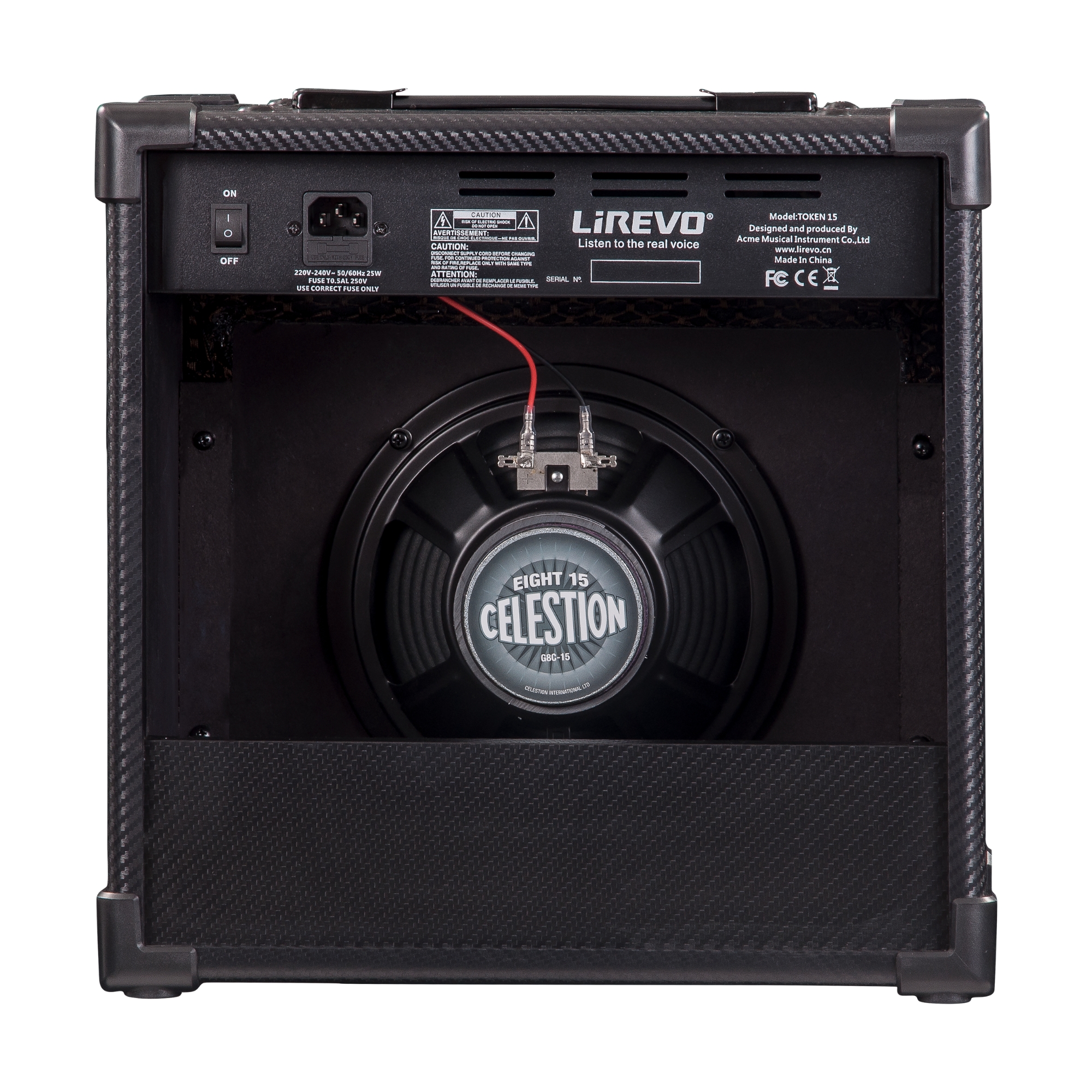 LiREVO Token 15- 15W electric amplifier with Celestion speakers