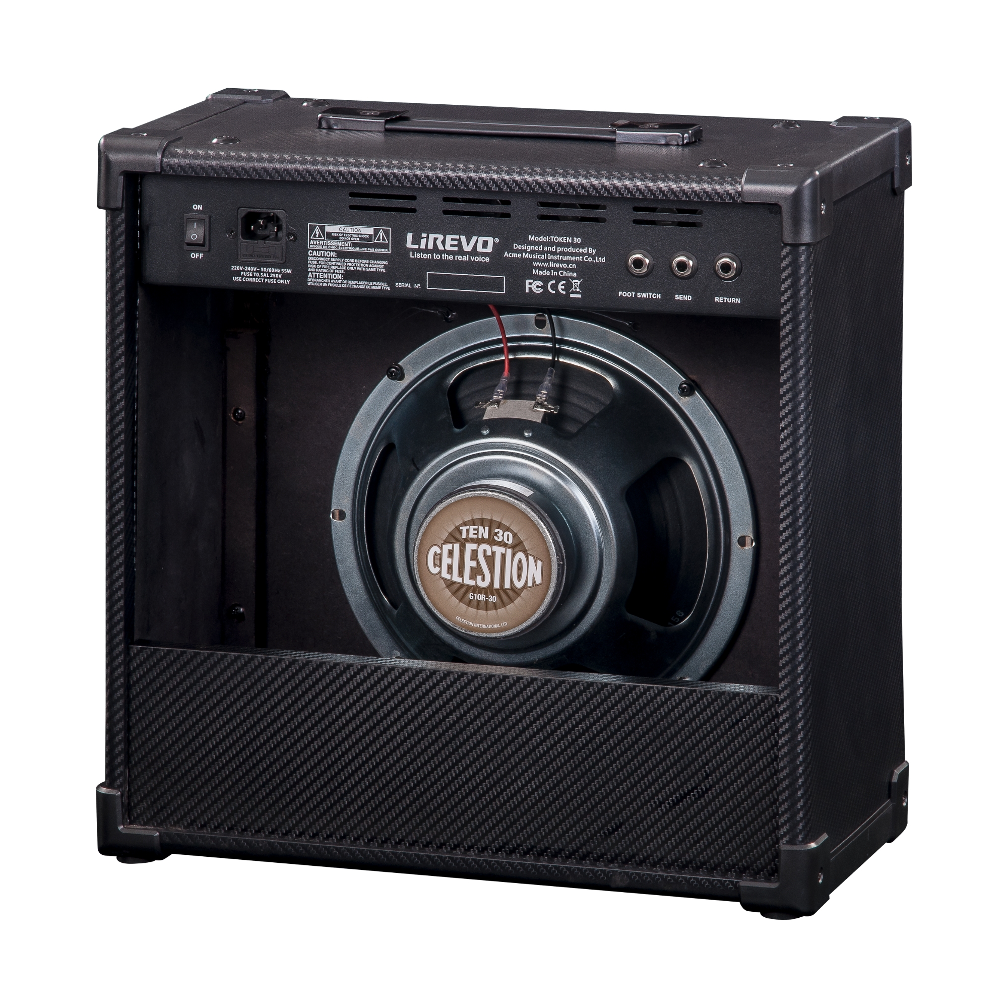 LiREVO Token 30- 30W electric amplifier with Celestion speakers