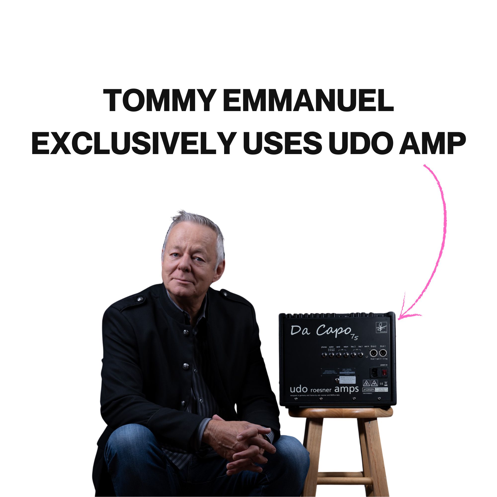 Udo Roesner Da Capo 75 Acoustic reference amplifier