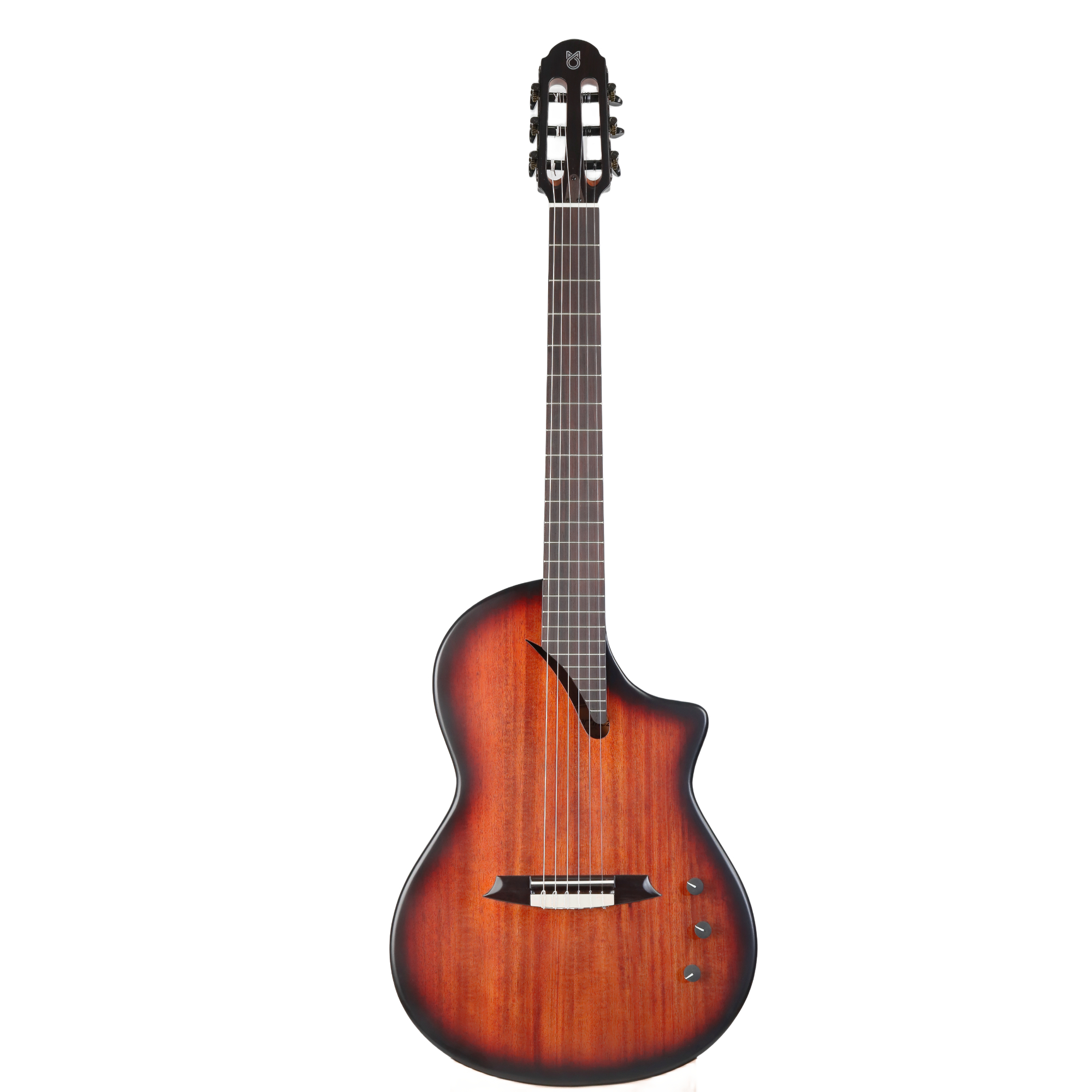 MARTINEZ Hispania Satin with EQ all solid modern semi-acoustic classical guitar with effects