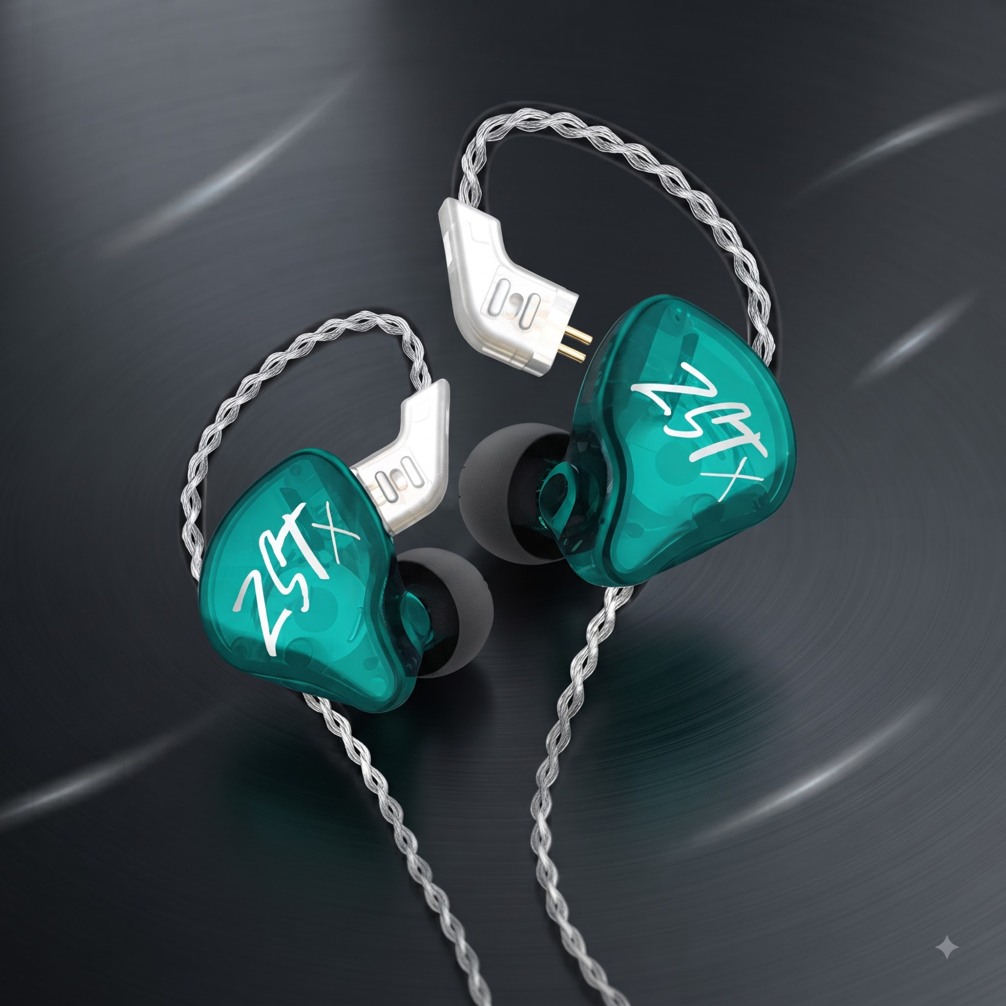 KZ ZST X CYAN Hybrid In-Ear Monitor