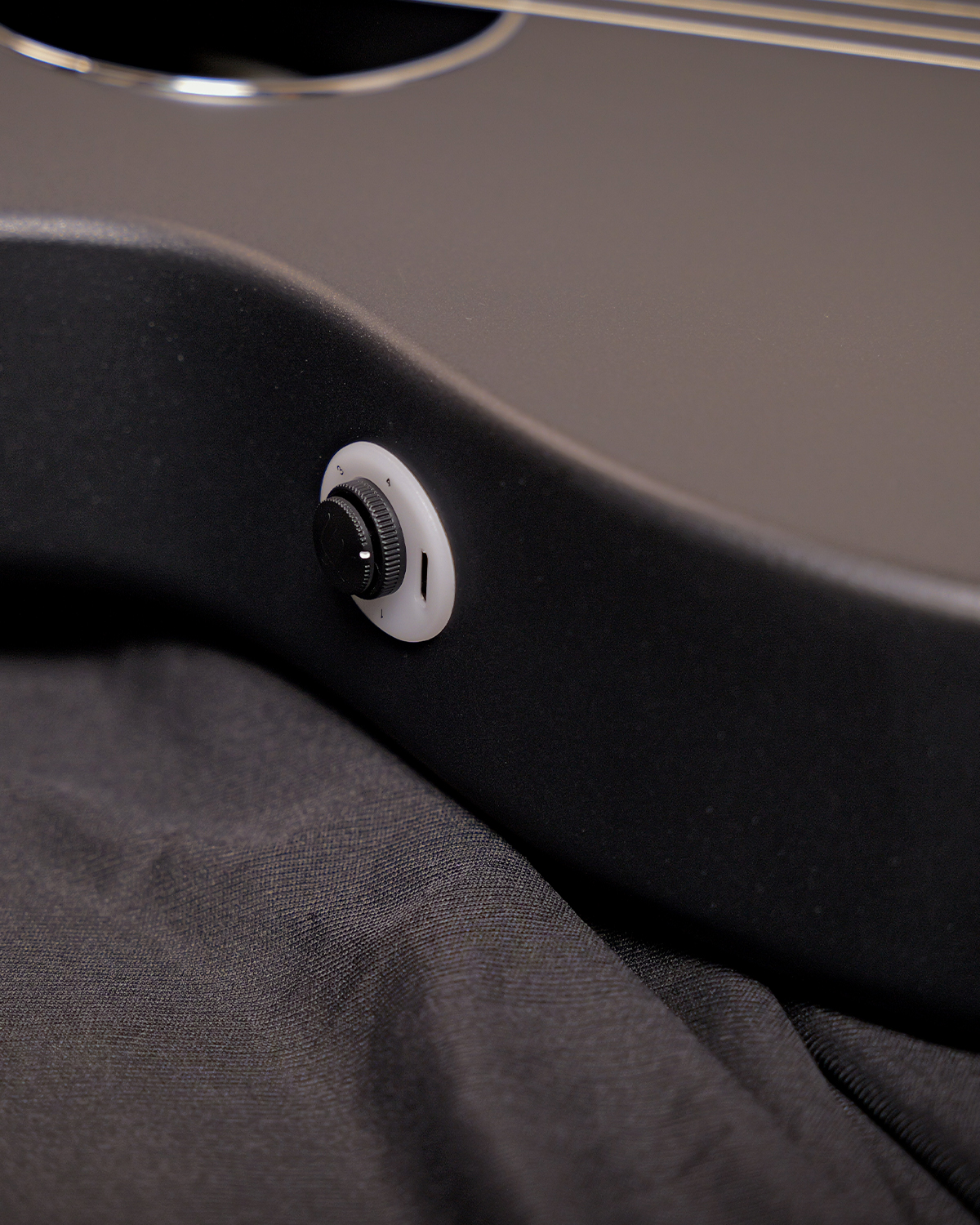 Natasha Cosmos NSX Carbon Fibre Classical Guitar with Smart Pickup Cosmic black