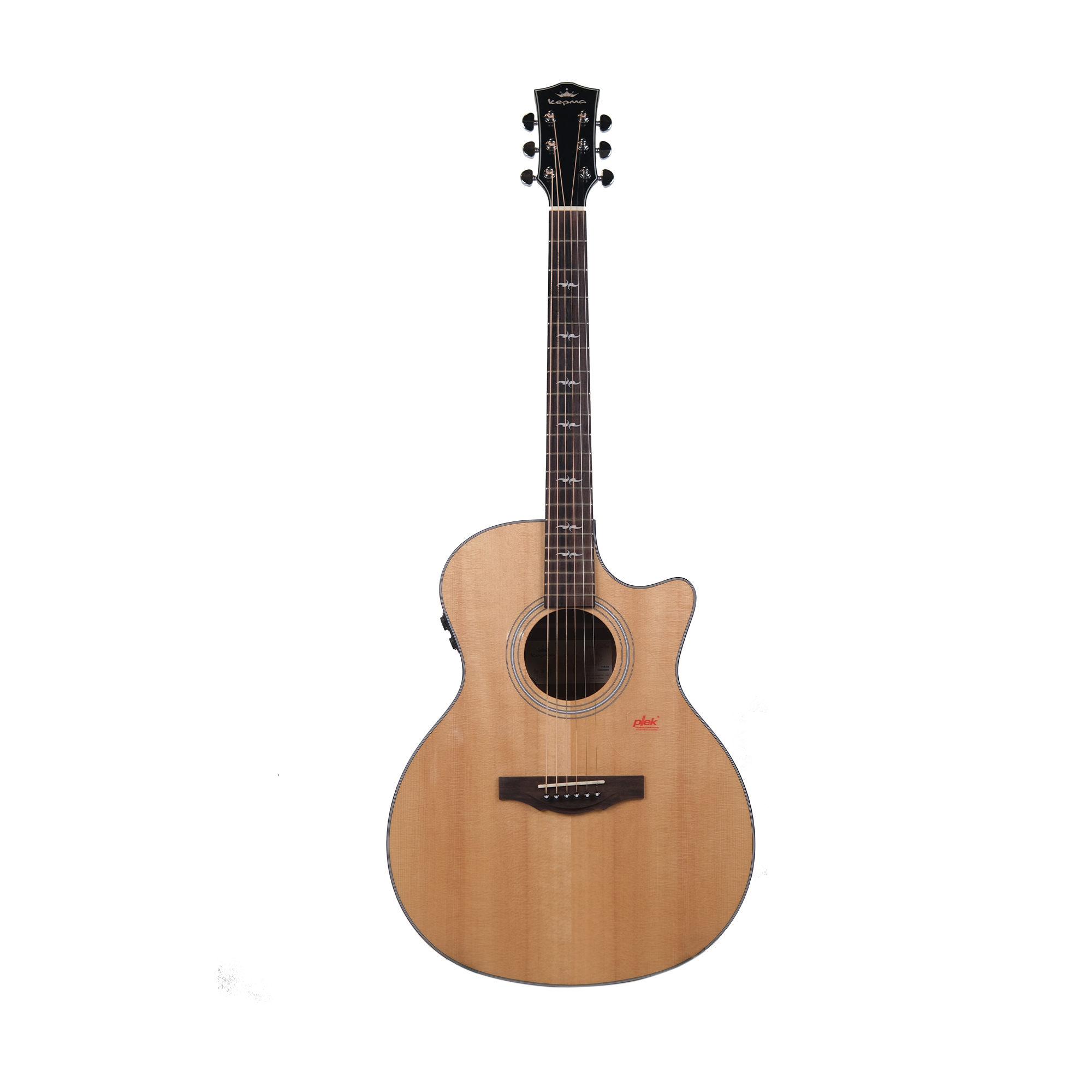 Kepma F1E GA TransAcoustic Guitar Natural