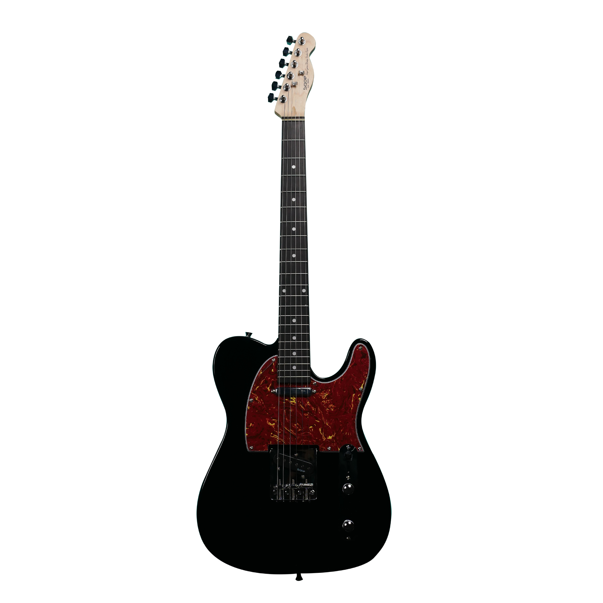 SQOE SETL300 - Tele Electric guitar - Black