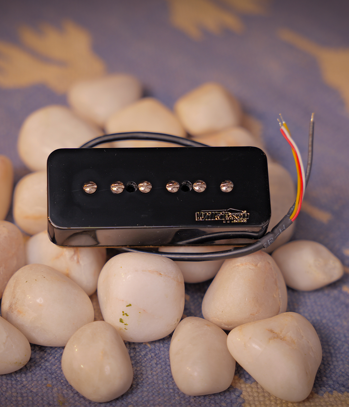 Wilkinson WO90SKB Stacked P90 Humbucker Black