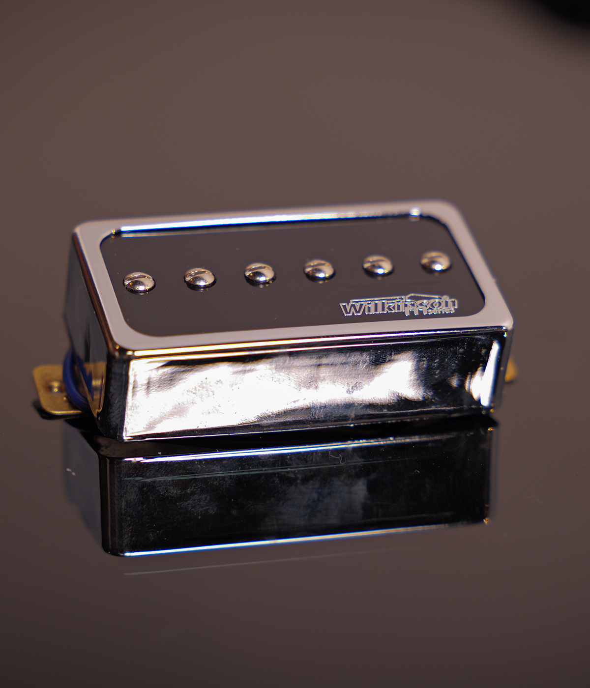 Wilkinson WOPSb P90 in Humbucker Bridge Pickup Chrome M-Series