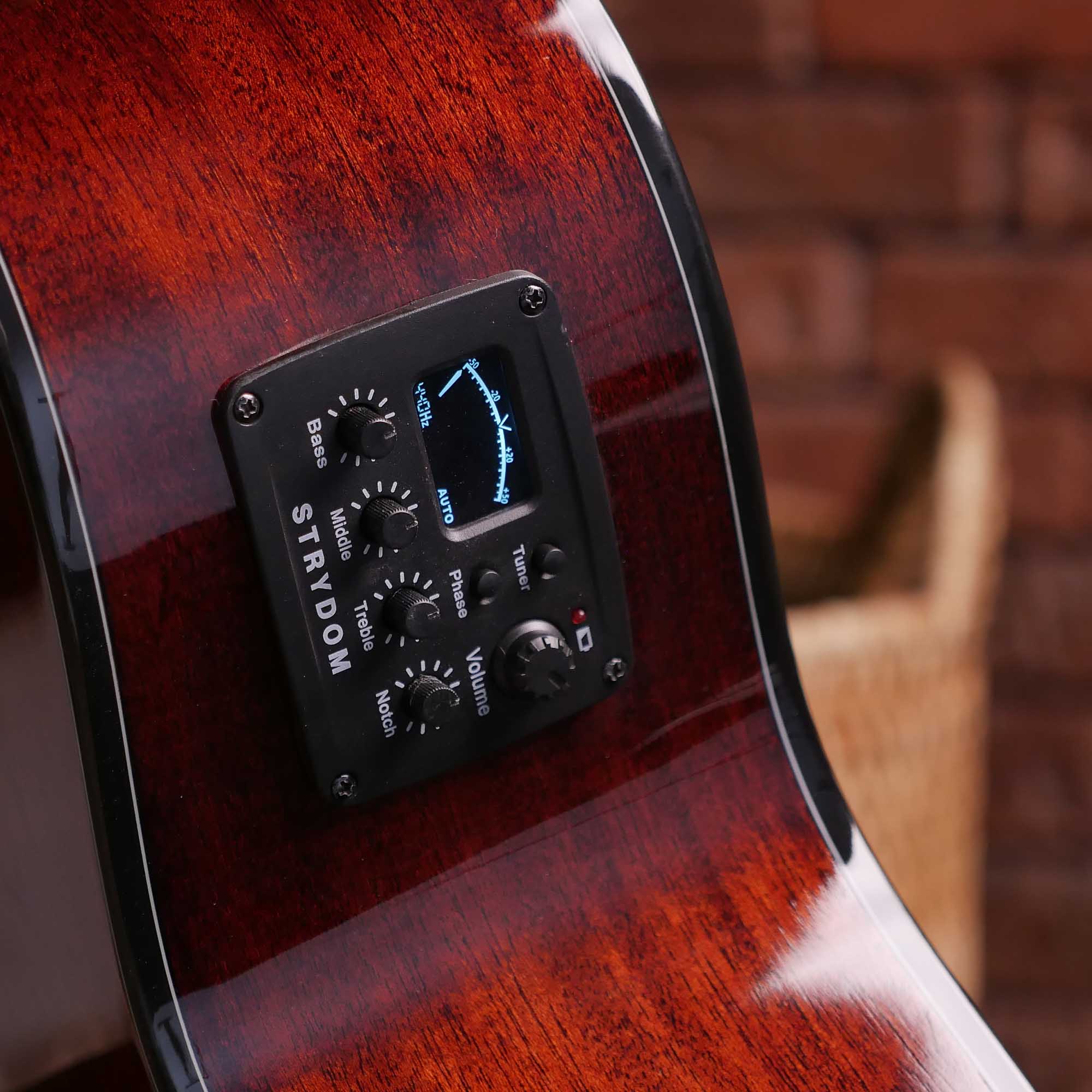 Strydom GA241CE Red moon All mahogany semi-acoustic guitar Natural