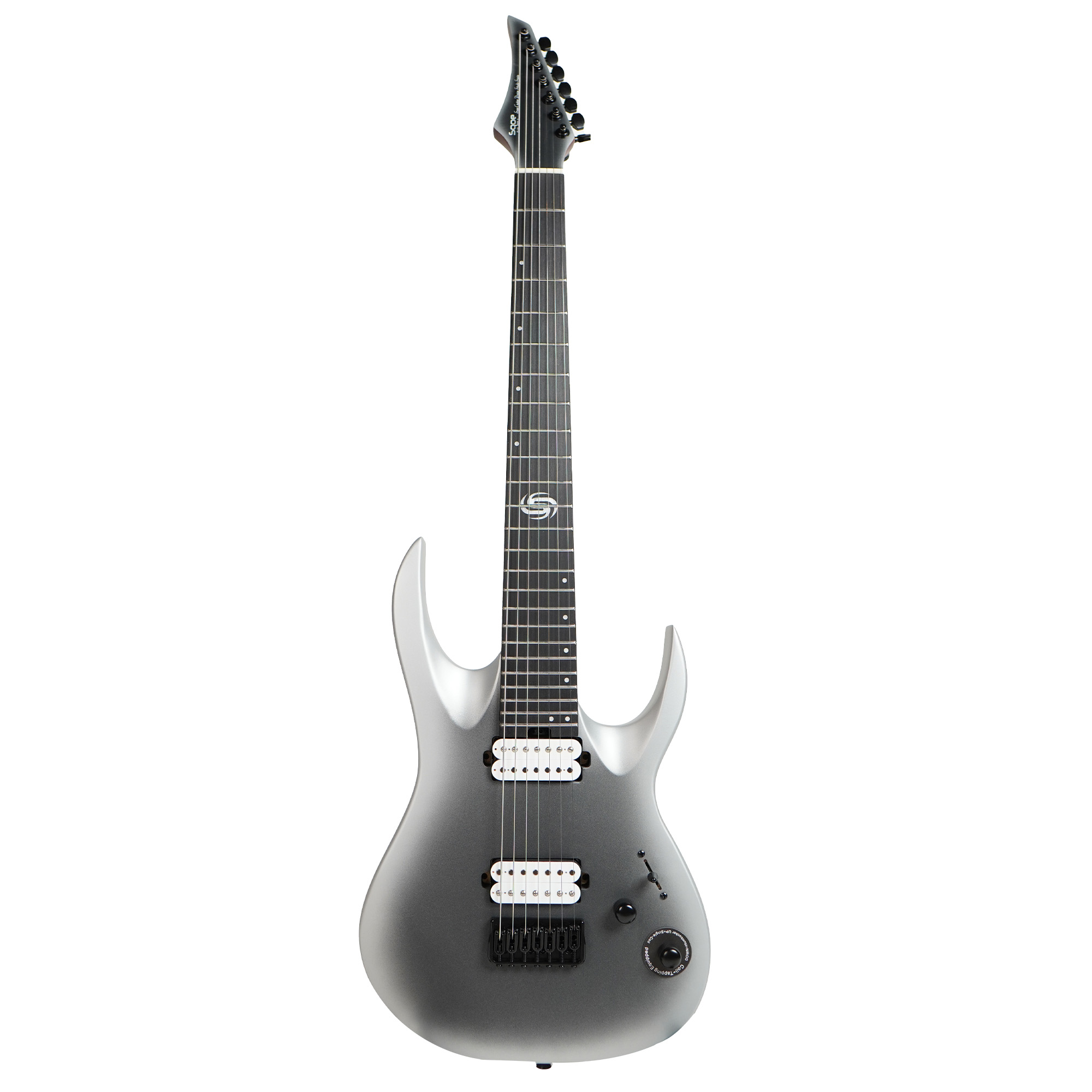 SQOE SEIB7S Silver mist SV HH Super Strat