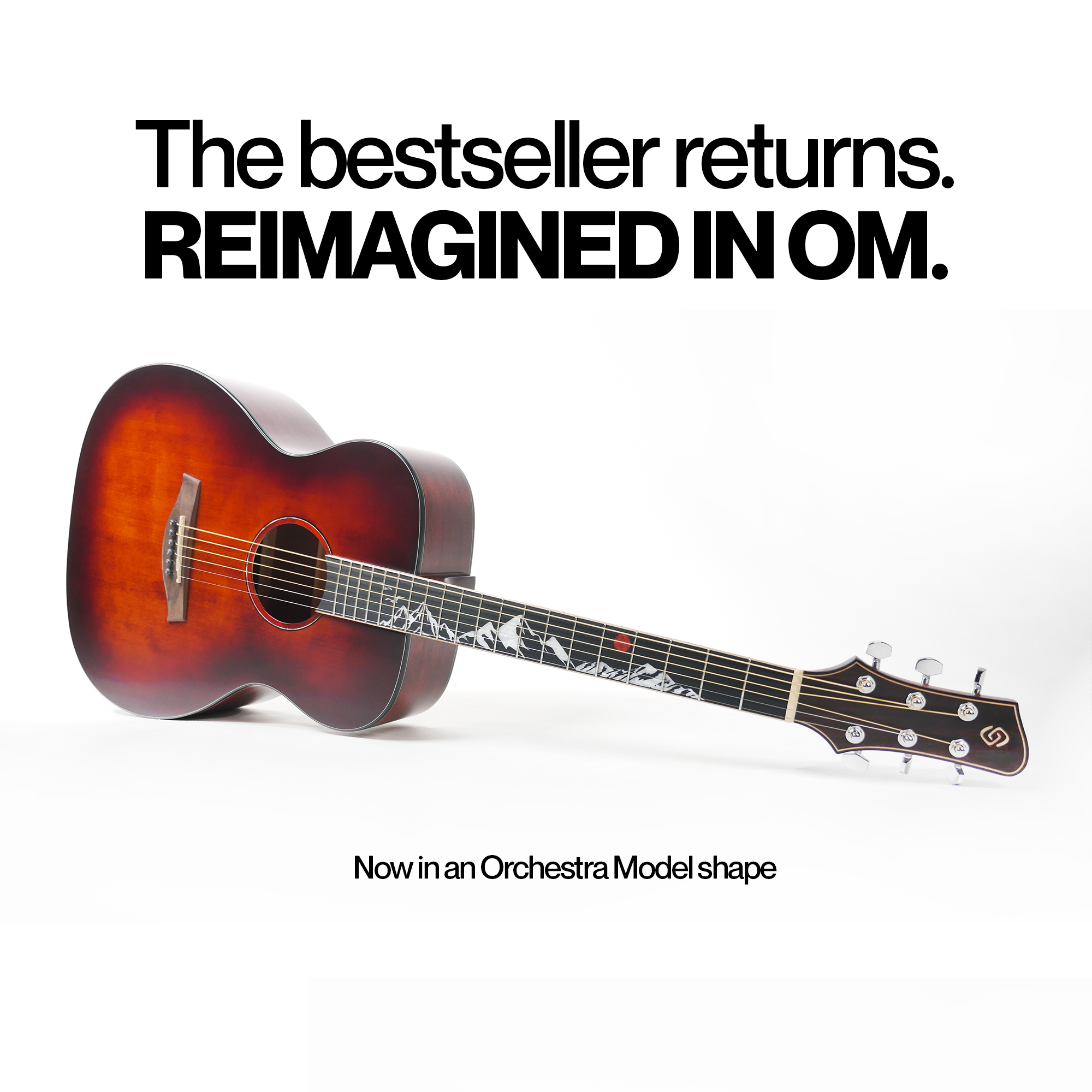 Strydom OM240 Red Moon Acoustic guitar Vintage