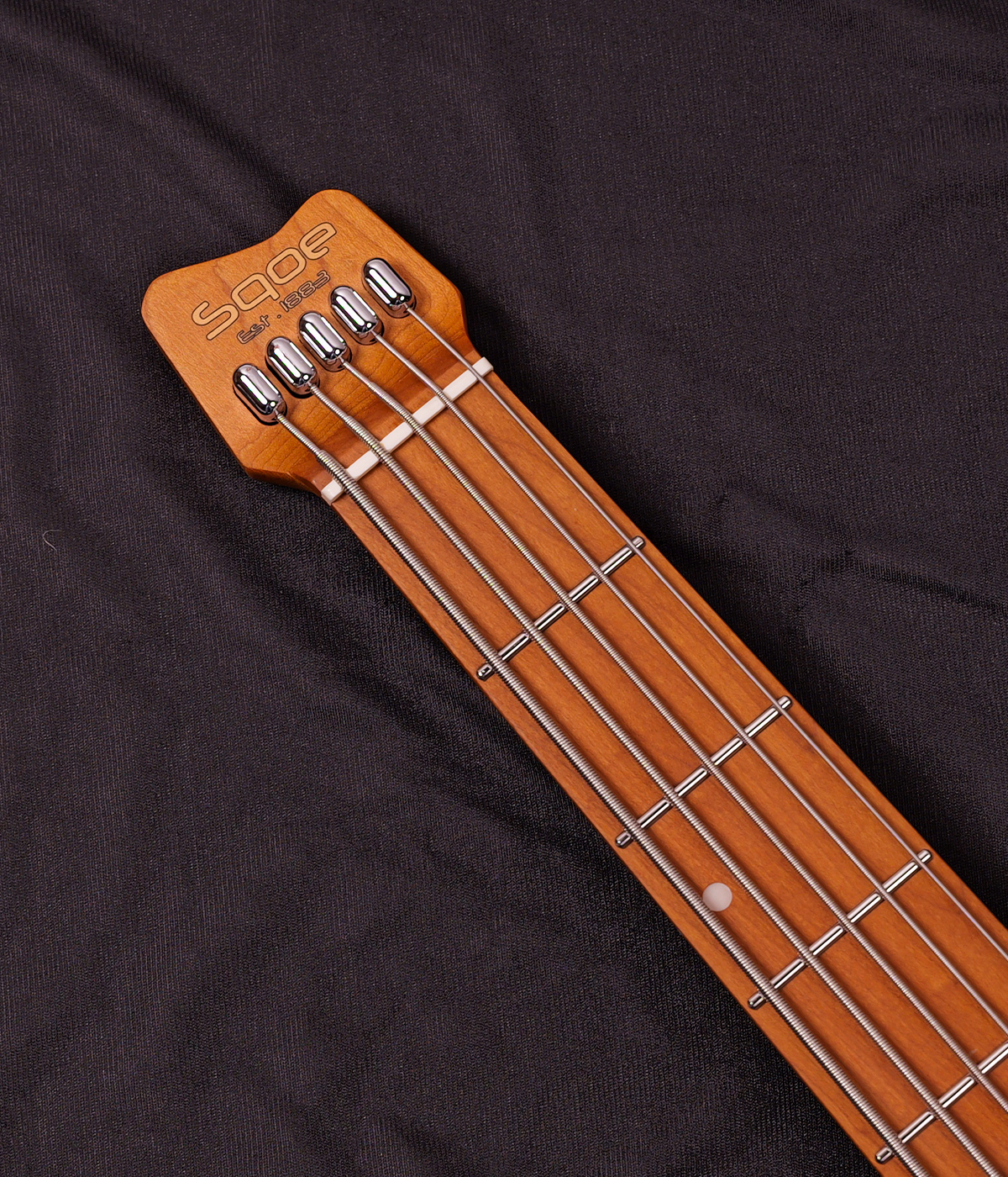 SQOE SBWT750 Surf green 5-String Headless Bass