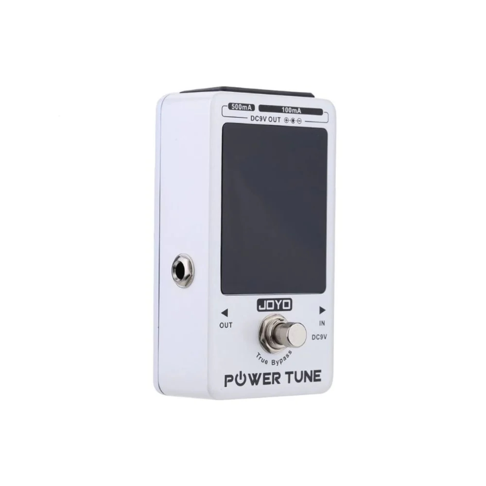 JOYO Power Tune JF-18R Power Supply Tuner Pedal with Isolated 8-Channel 2 at 500mA 6 at 100mA Low Noise DC 9V Output - True Bypass