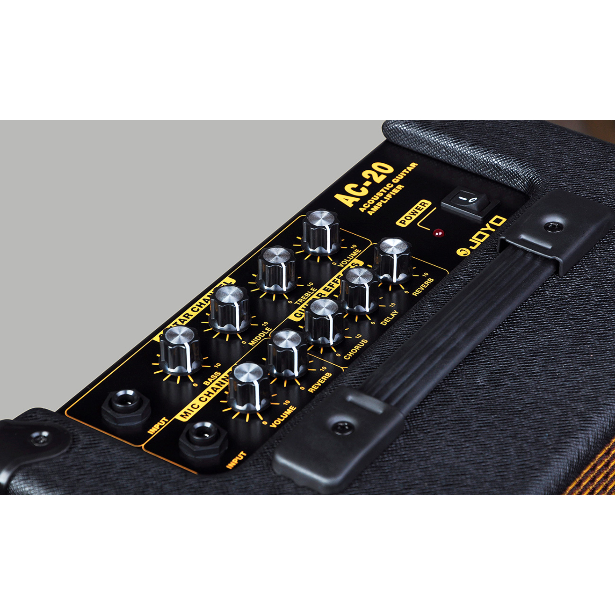 JOYO AC20 Acoustic Guitar Amplifier with Mic Channel - 20 Watts