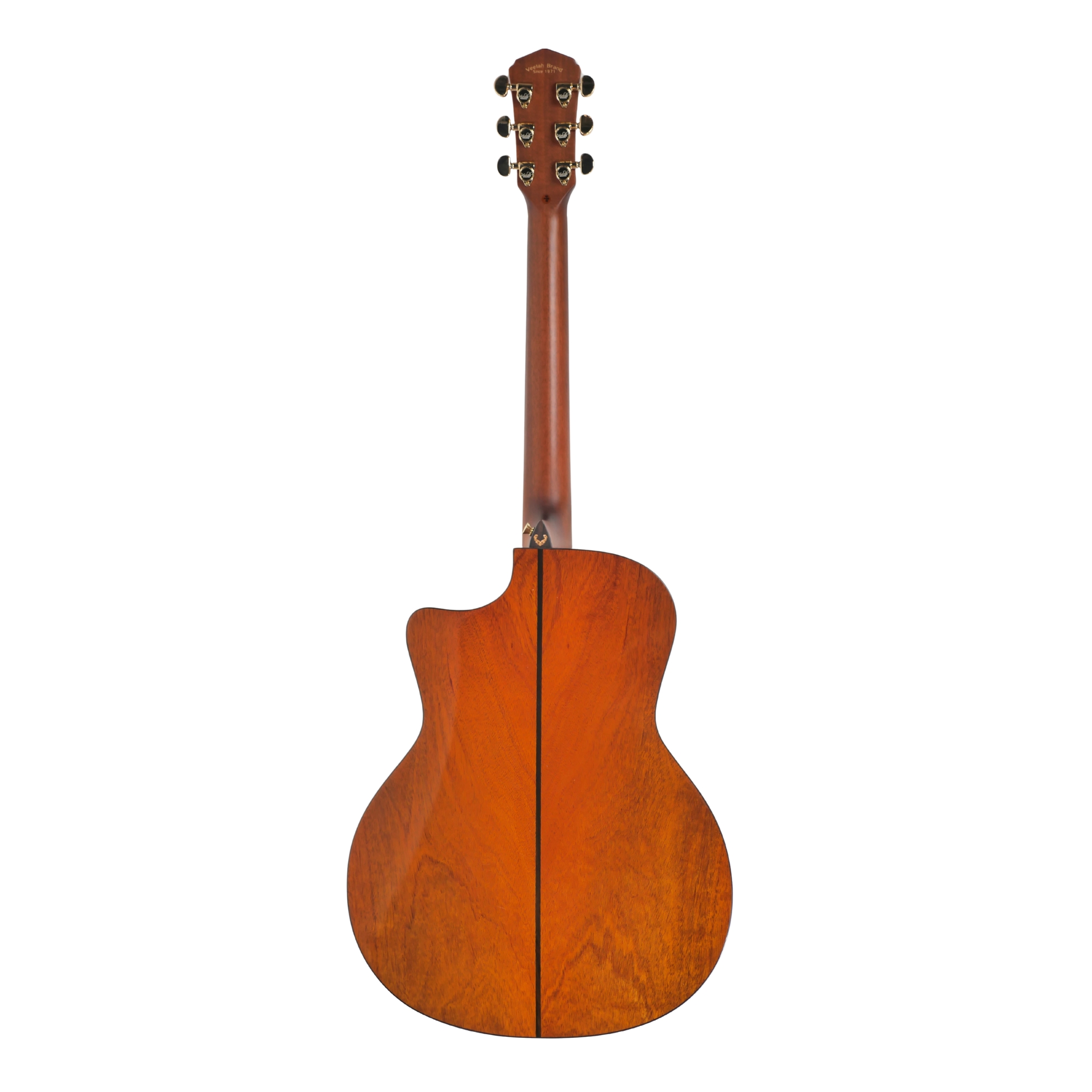 Veelah V7-BAS-GACE semi-acoustic guitar with Lr baggs and gigbag