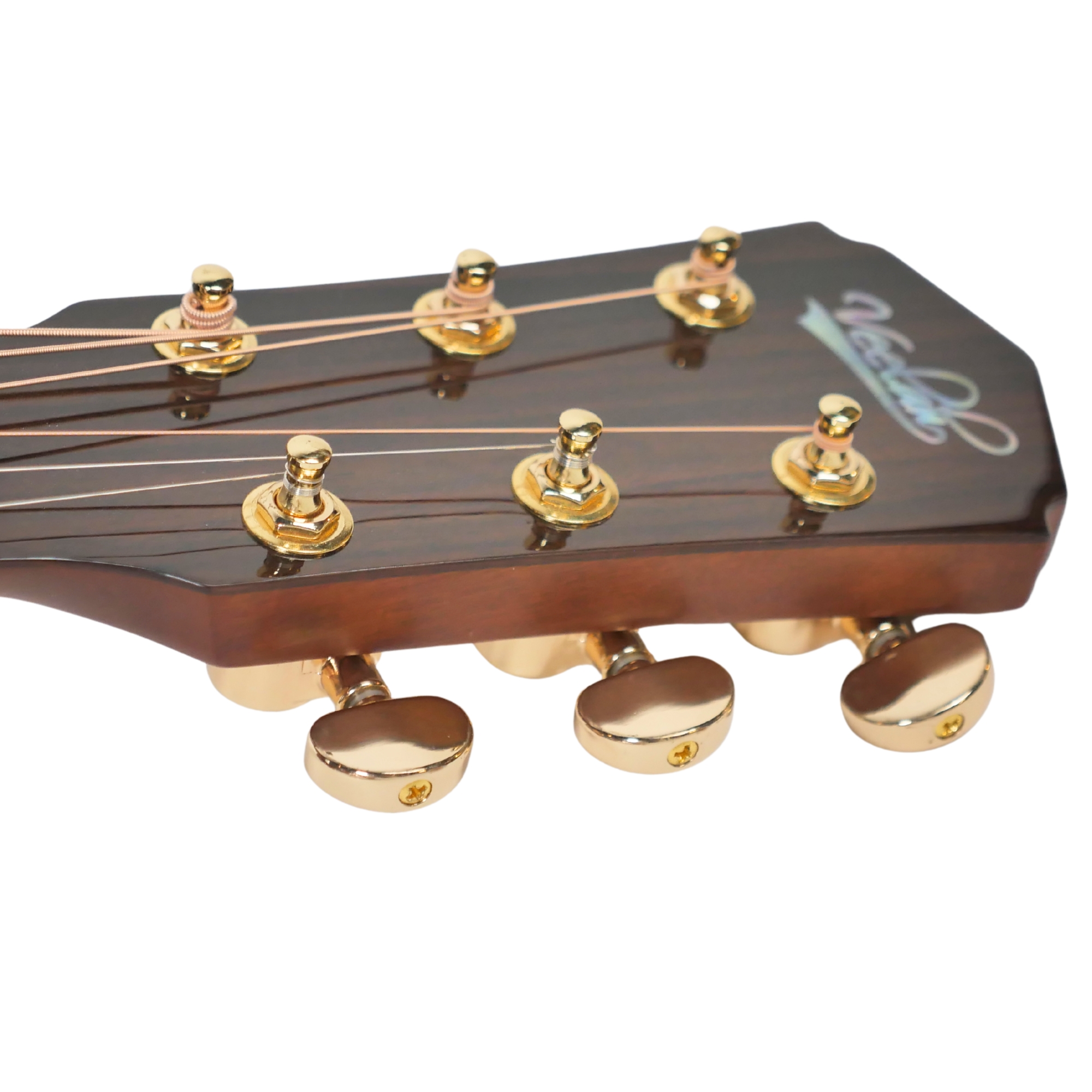 Veelah V7-BAS-GACE semi-acoustic guitar with Lr baggs and gigbag