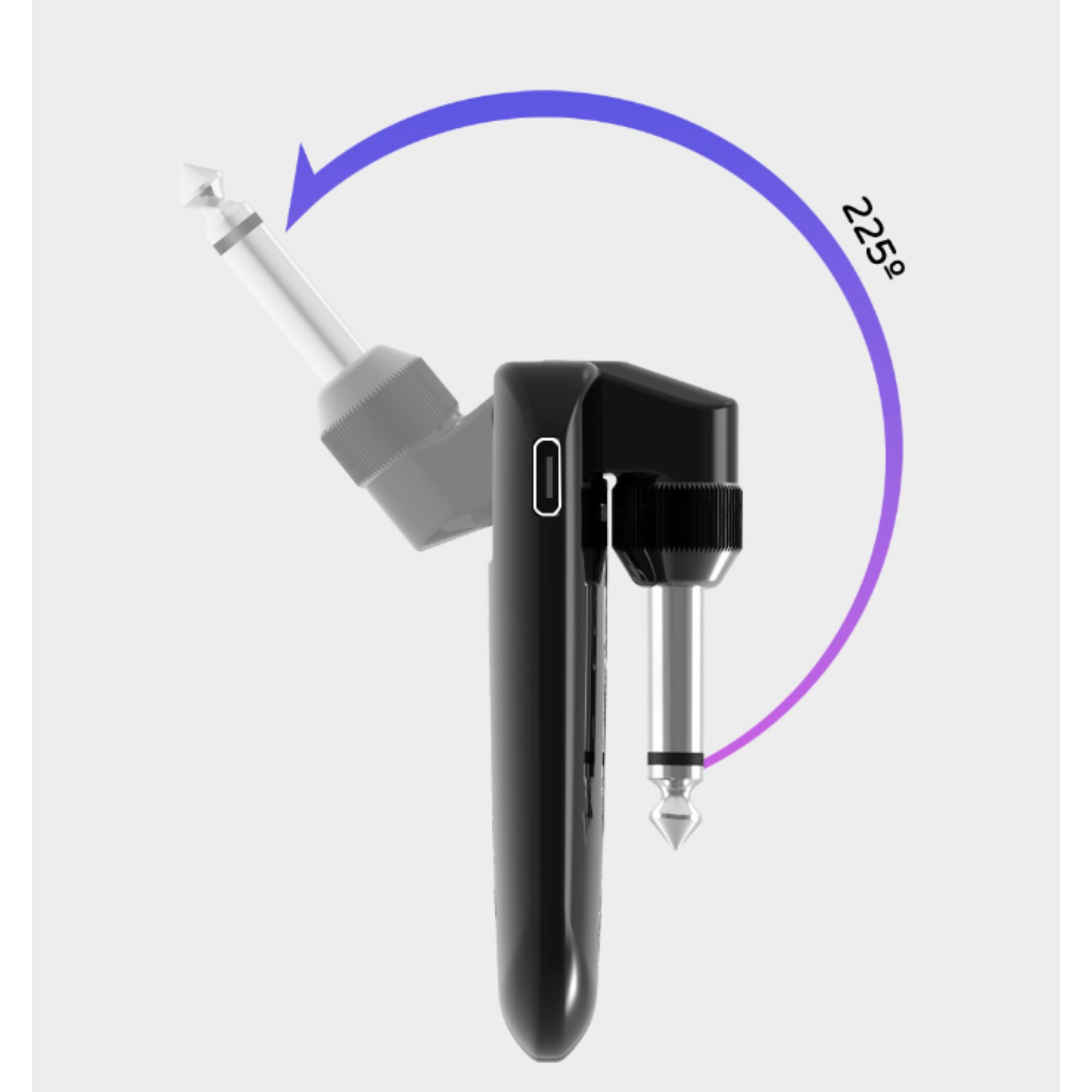 Double W3 Wireless Guitar System for All Types of Guitar with Active or Passive Pickup - Green