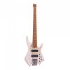 SQOE SBWT750 Pearl White 5-String Headless Bass