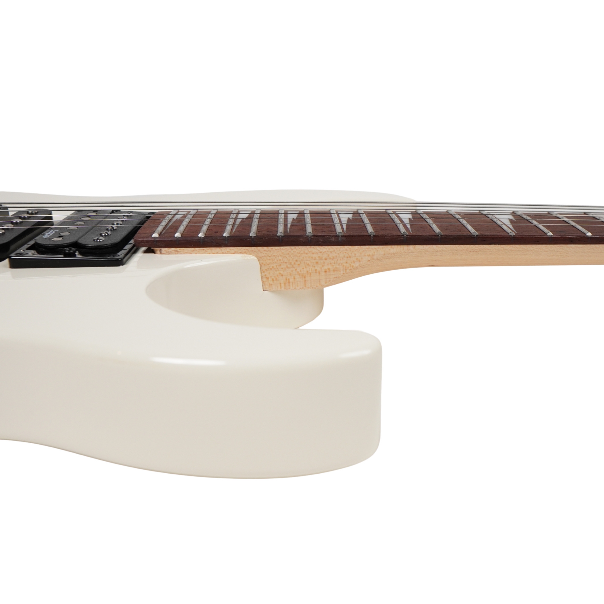 SQOE SEIB370 White vintage 6-saddle tremolo bridge