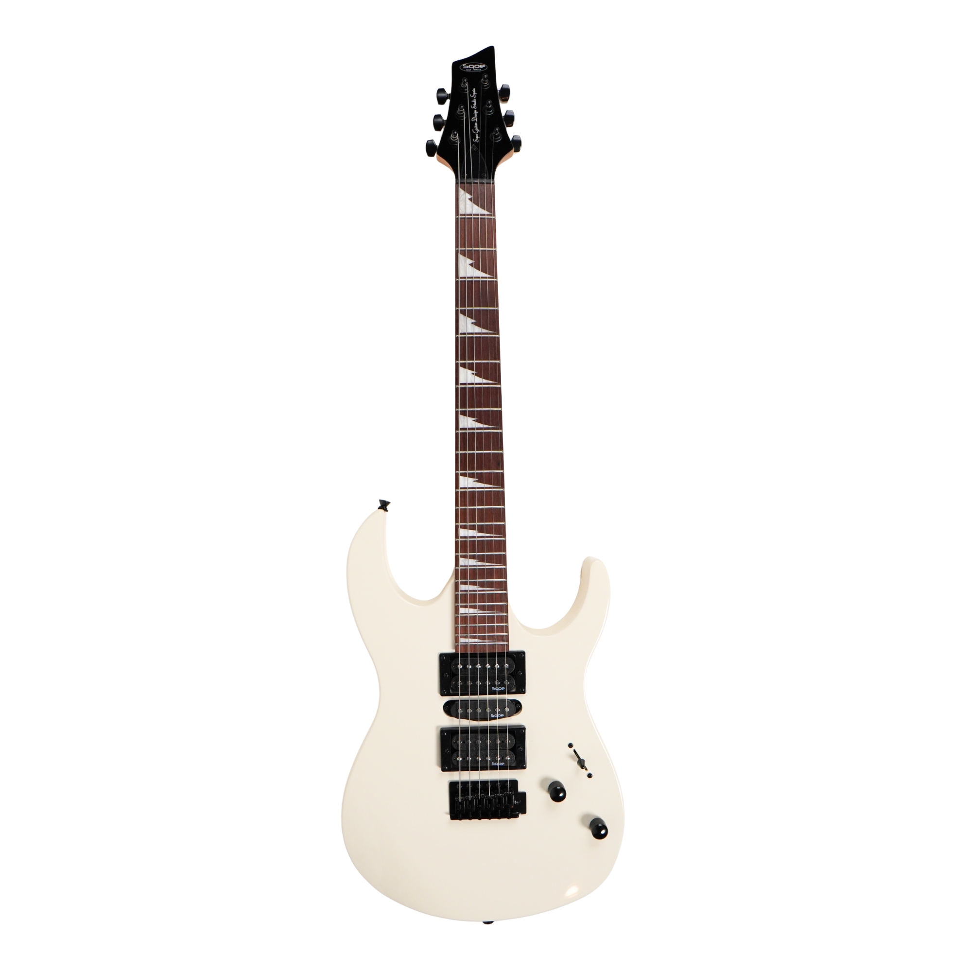 SQOE SEIB370 White Super Strat series