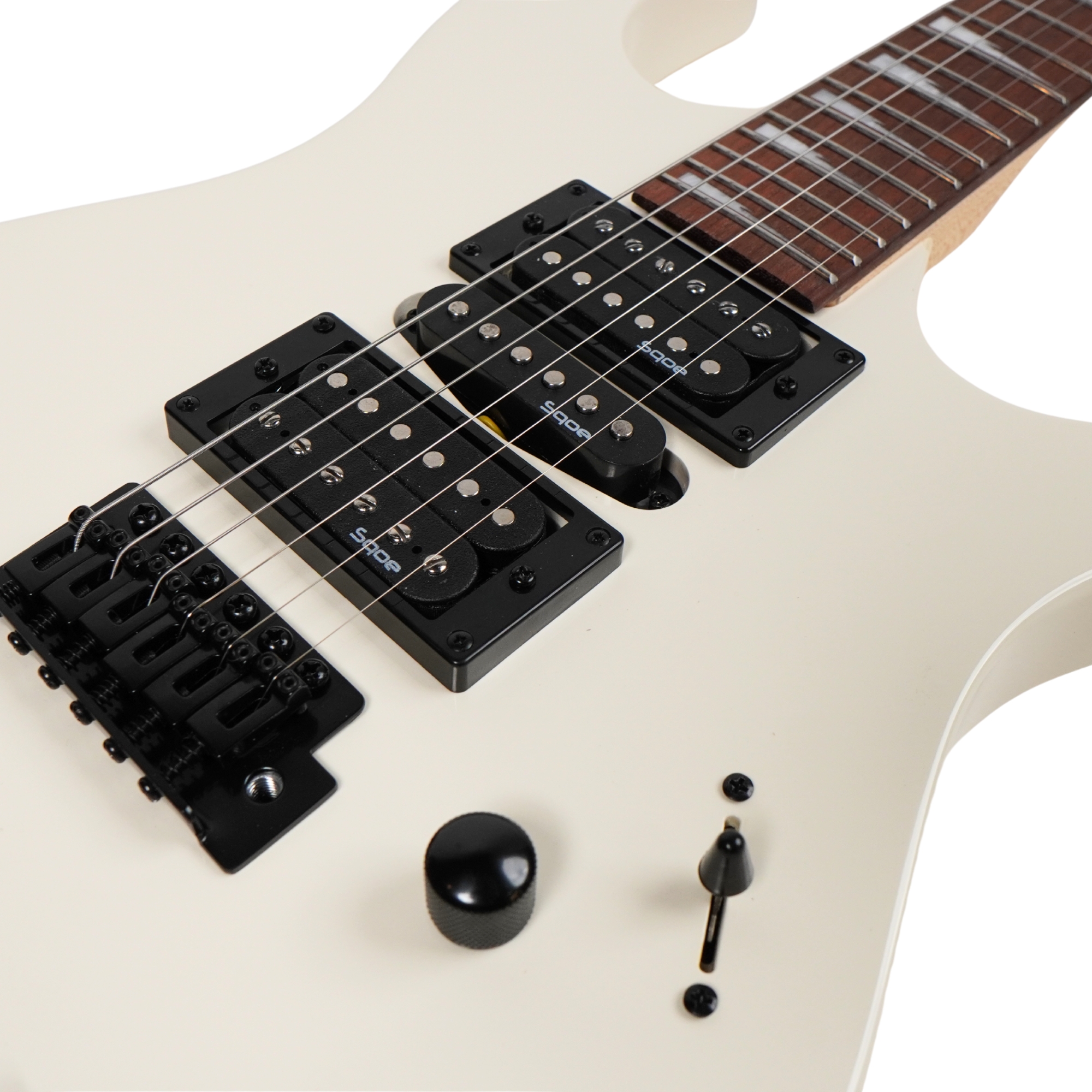 SQOE SEIB370 White Super Strat series