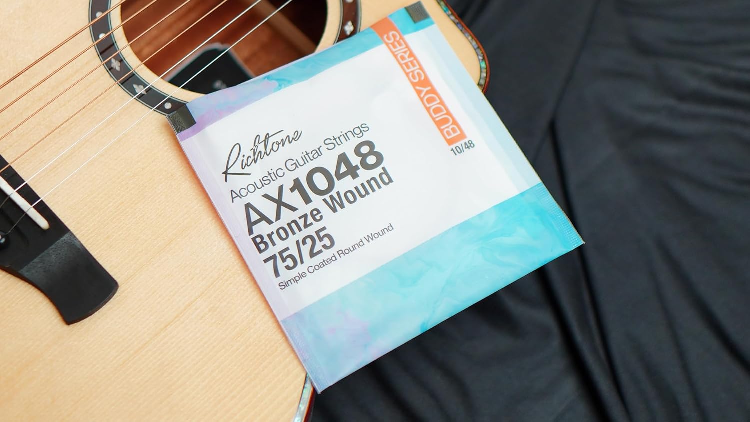 Acoustic guitar strings 10 gauge Buddy series