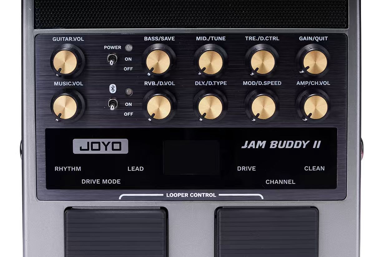 JOYO JamBuddy II Smart Portable Guitar Amp  Bluetooth  Looper