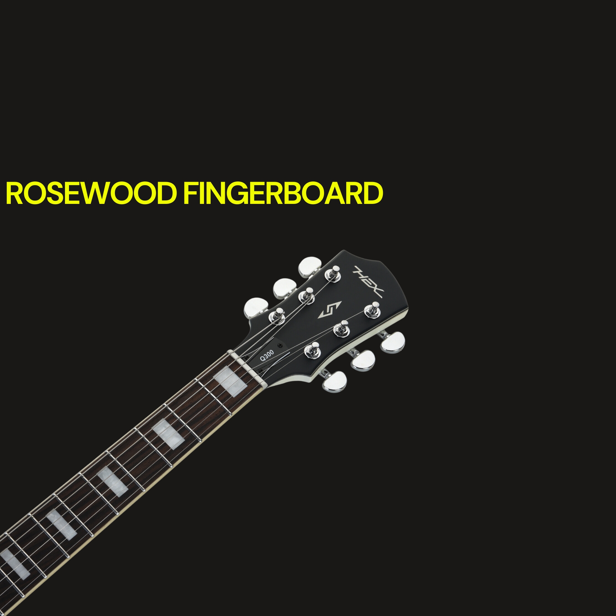 HEX Q300S IV - SEMI HOLLOW Q SERIES - IVORY