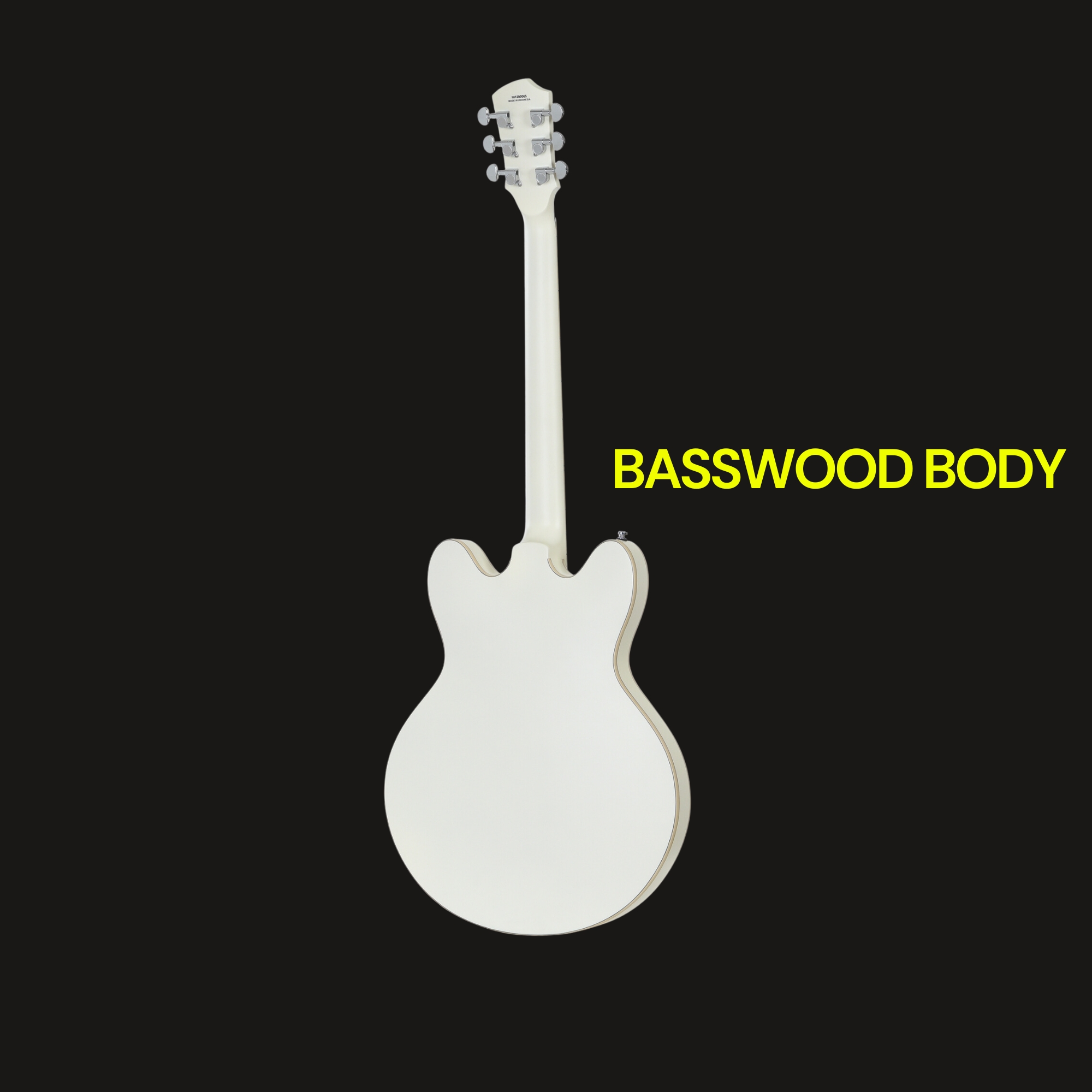 HEX Q300S IV - SEMI HOLLOW Q SERIES - IVORY