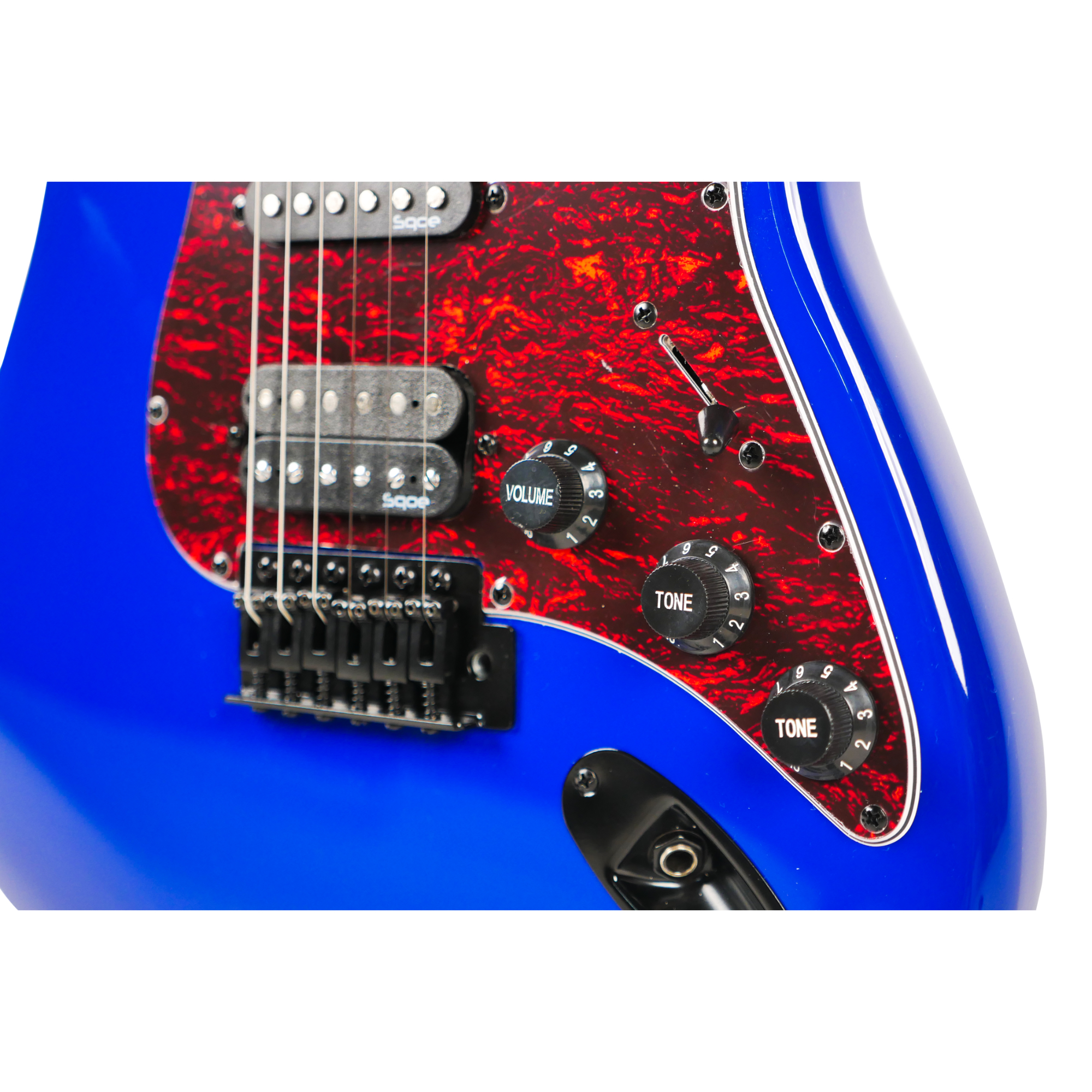 SQOE SEST230 STELLAR BLUE HSS Electric guitar