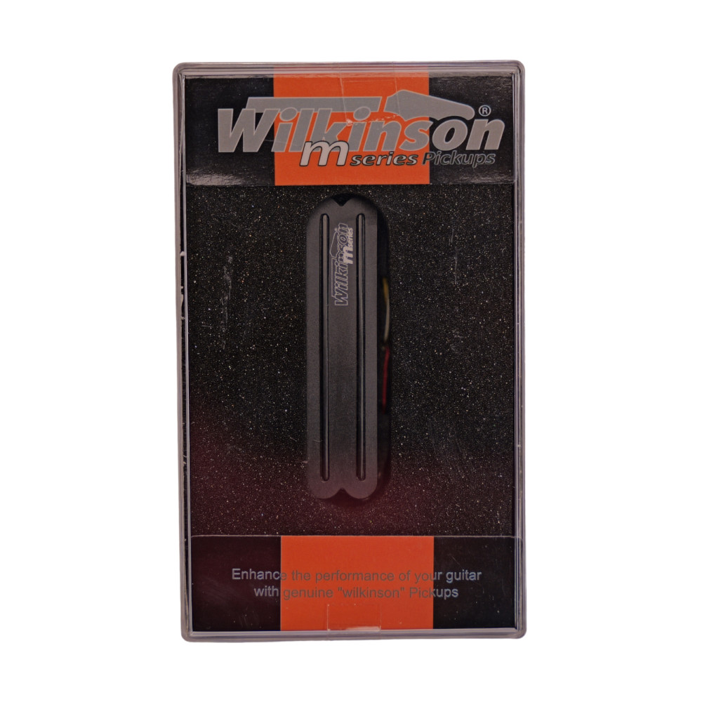 Image of WOTBSn hot rod S style single coil ( bridge ) wilkinson - Black