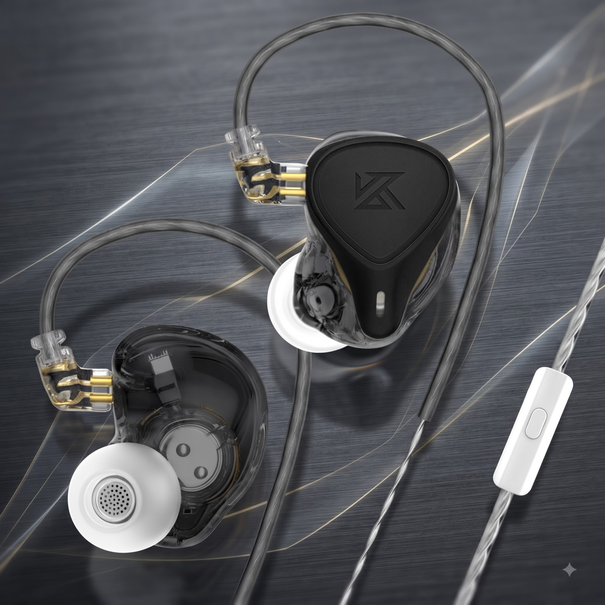 KZ ZEX Pro Tribrid In Ear Monitor Electrostatic