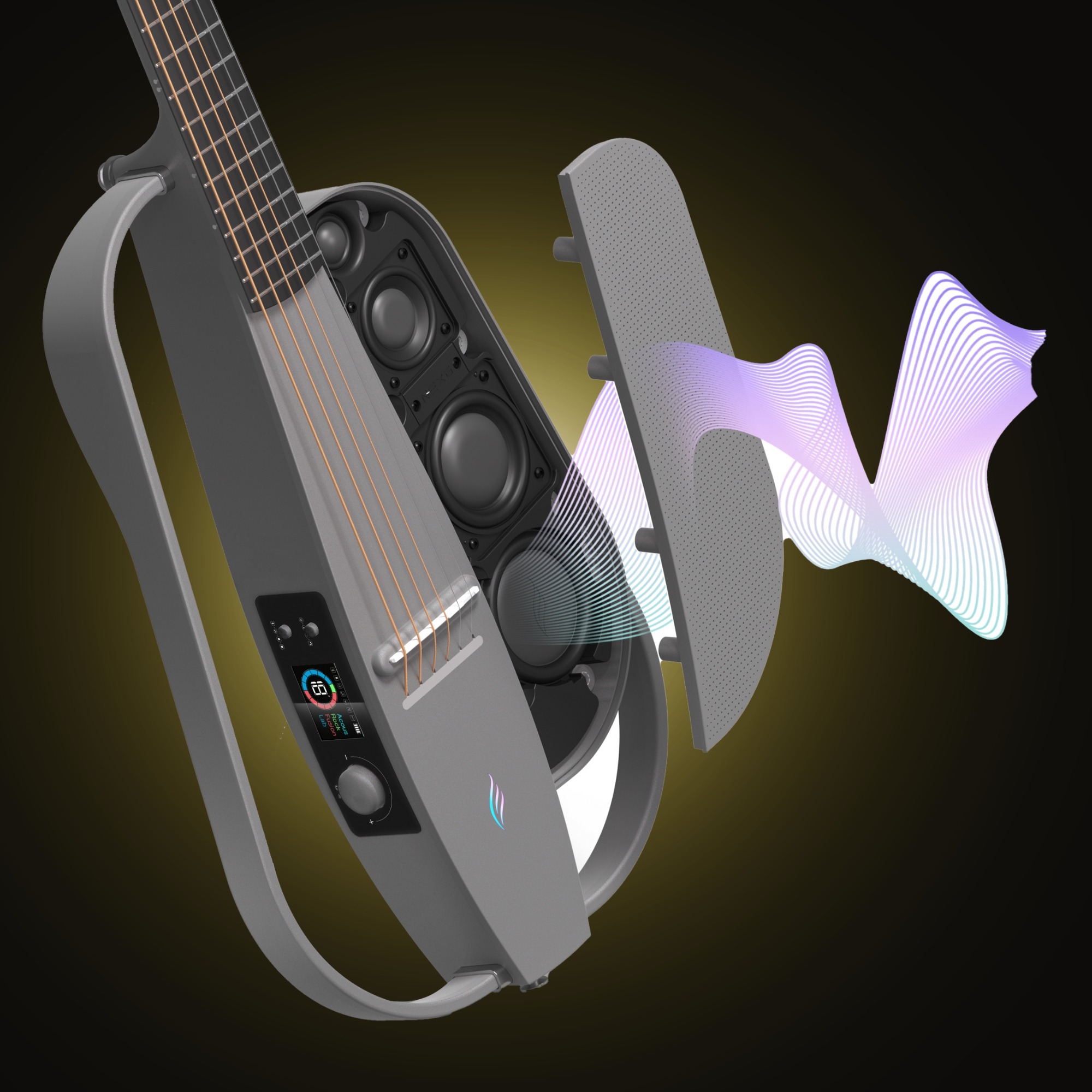 Enya NexG SE Smart guitar Grey
