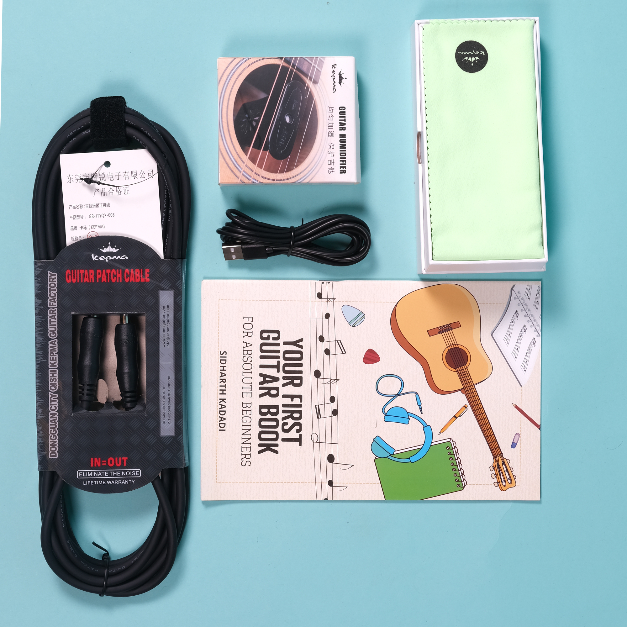 Kepma F1E GA TransAcoustic Guitar Natural