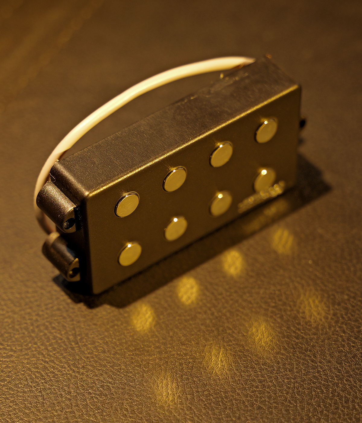 WOM 4-String Bass Pickup M-Series Ceramic Magnet Upgrade wilkinson - Black