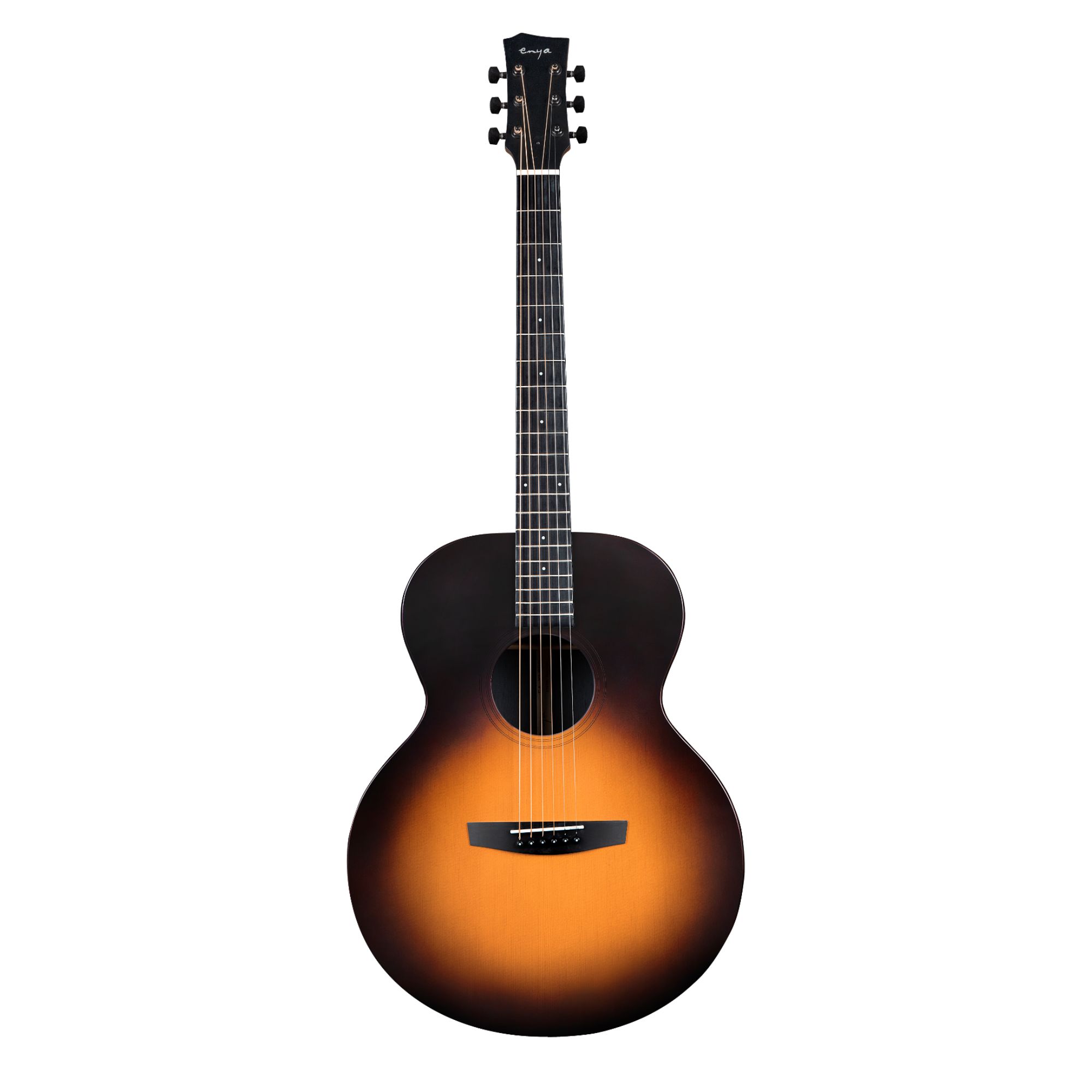 Enya EA-X1 PRO 41 Solid Top Acoustic Guitar- Sunburst Satin Finish