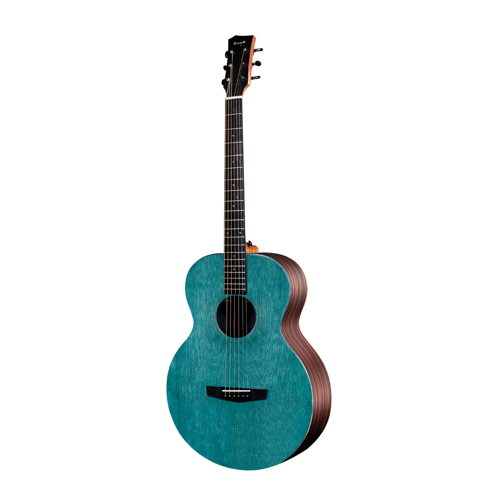 Enya EA-X1 PRO EQ 41 TransAcoustic Guitar- Blue Matt Finish